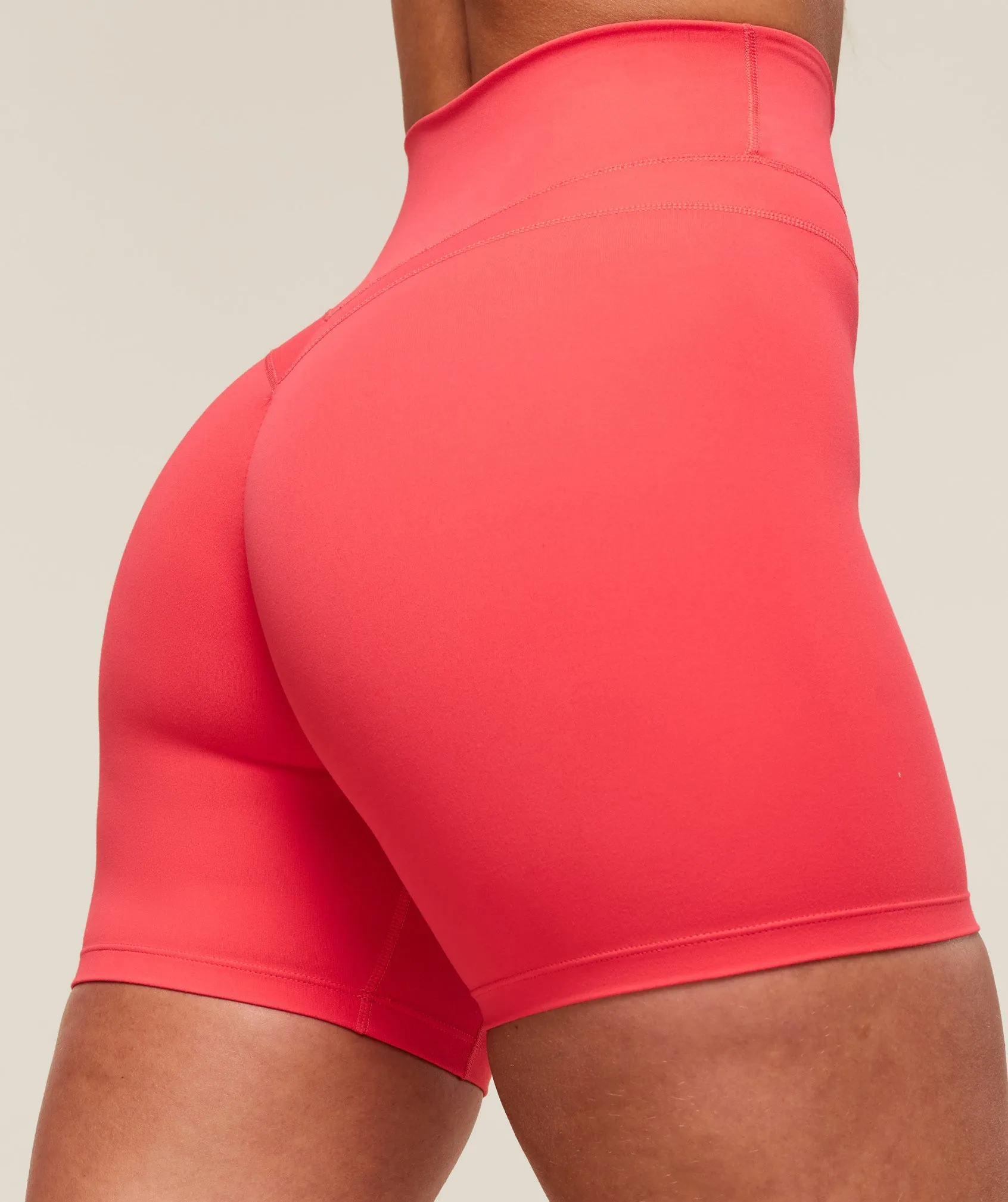 Gymshark Whitney Shorts - Coral Red sold by Gymshark product image thumbnail 5