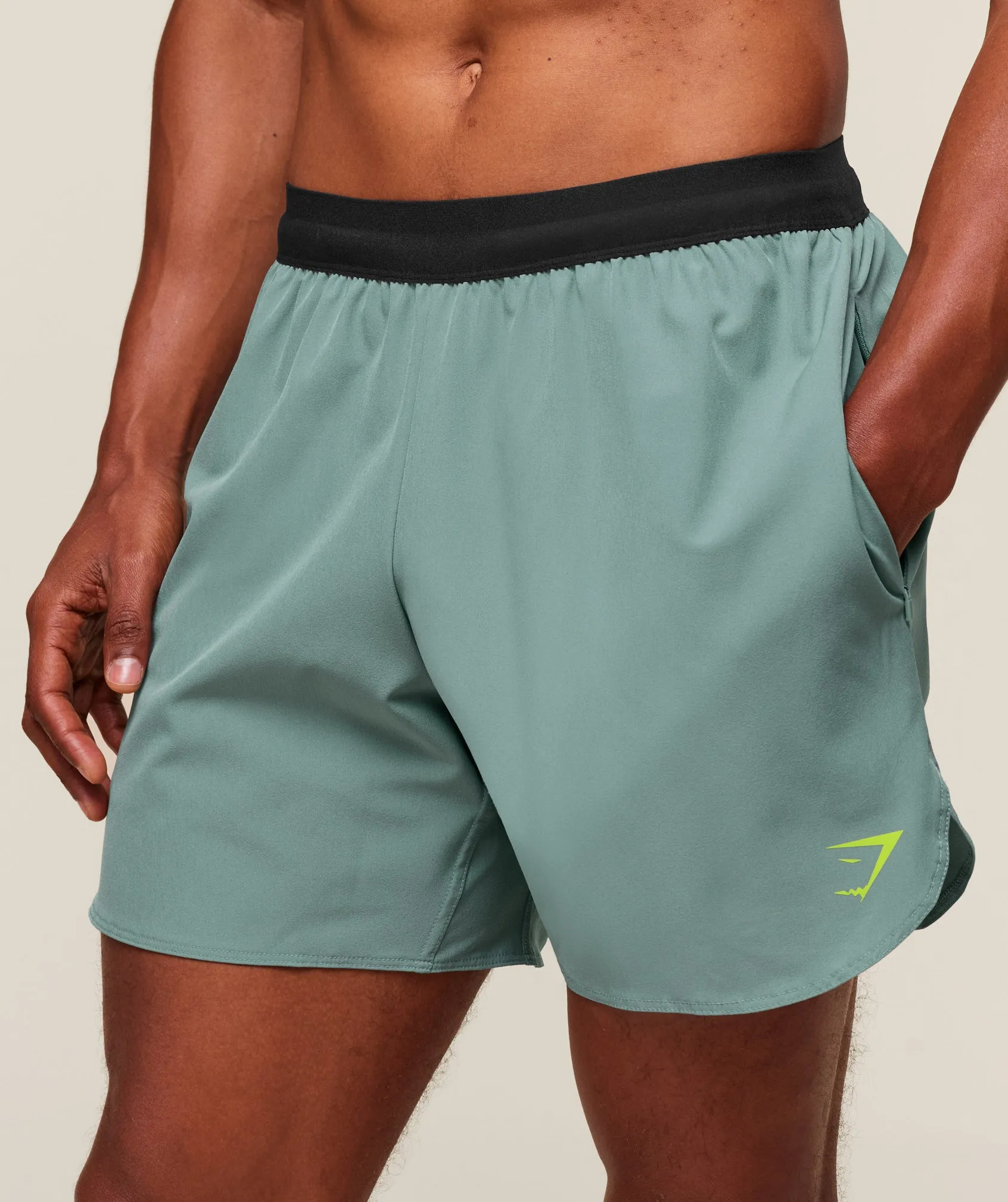 Gymshark Fit Repeat 6" Shorts - Celeste Blue sold by Gymshark product image thumbnail 4