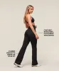Gymshark Whitney Flared Leggings - Black sold by Gymshark