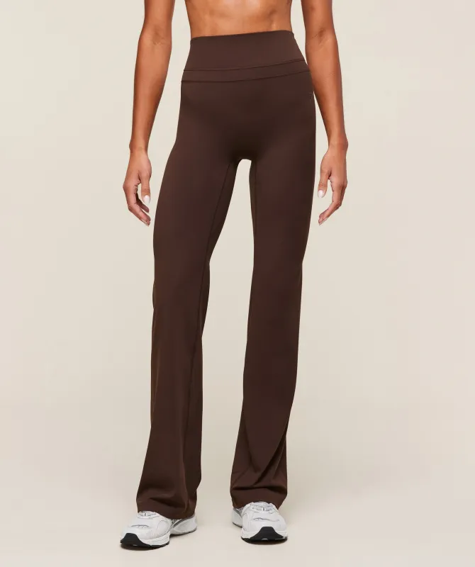 Gymshark Whitney Flared Leggings - Depth Brown sold by Gymshark