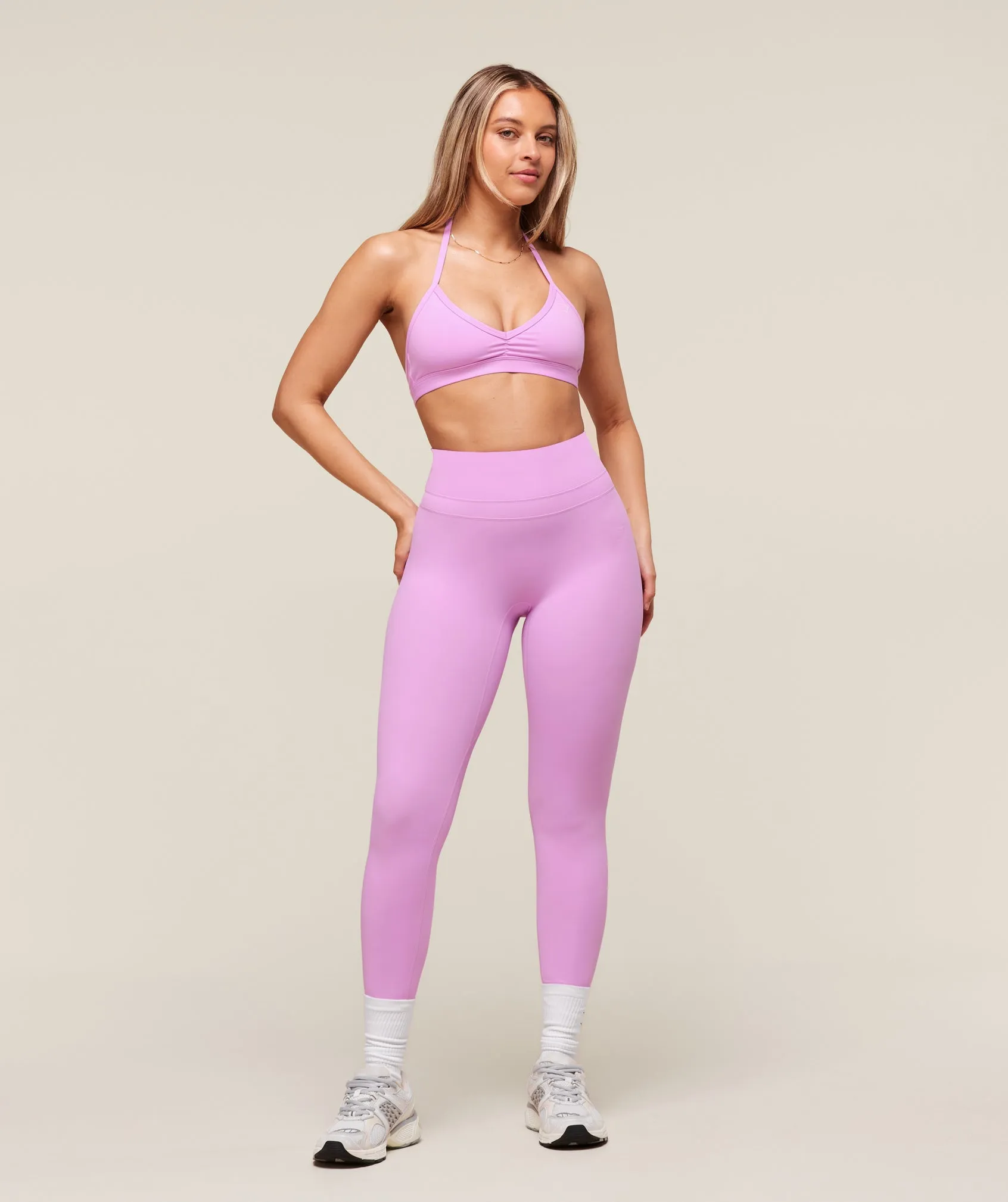 Gymshark Whitney Leggings - Sour Pink sold by Gymshark product image thumbnail 4