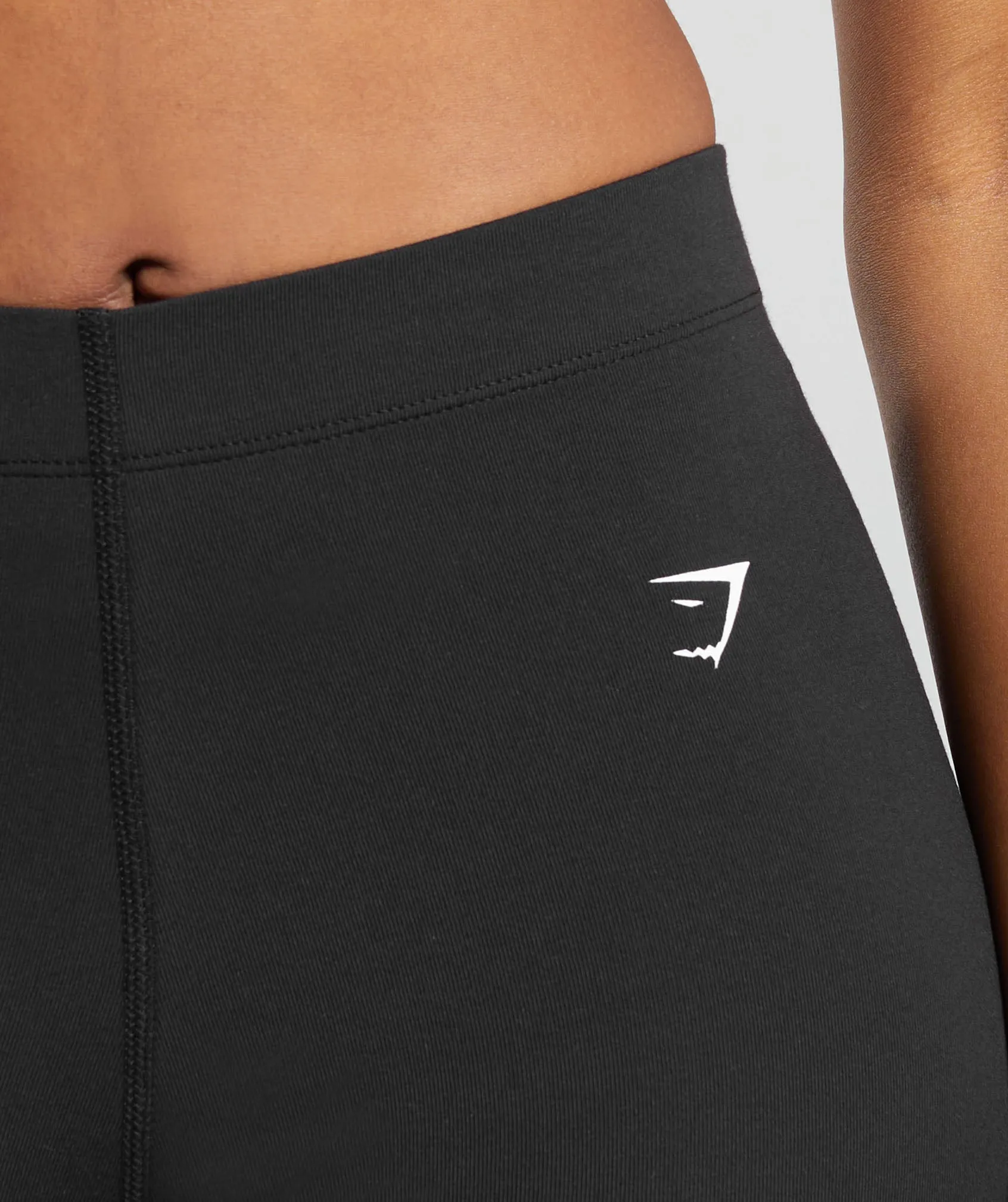 Gymshark Everyday Cotton Shorts - Black sold by Gymshark product image thumbnail 5