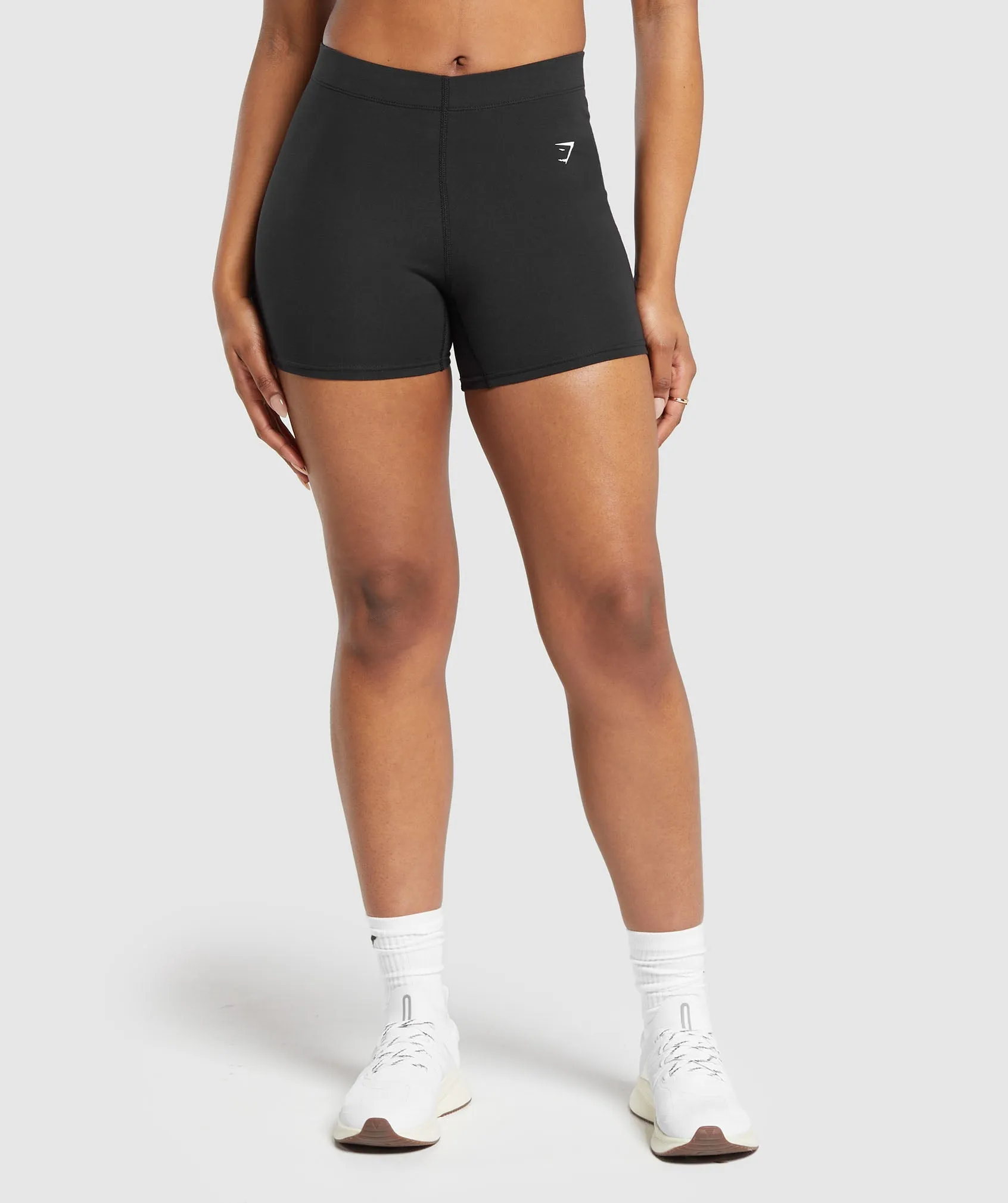 Gymshark Everyday Cotton Shorts - Black sold by Gymshark