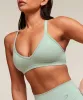 Gymshark Cotton Racerback Sports Bra - Morning Blue sold by Gymshark