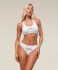 Gymshark Gymshark Lifestyle Club Cotton Thong - White sold by Gymshark