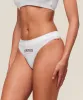 Gymshark Gymshark Lifestyle Club Cotton Thong - White sold by Gymshark