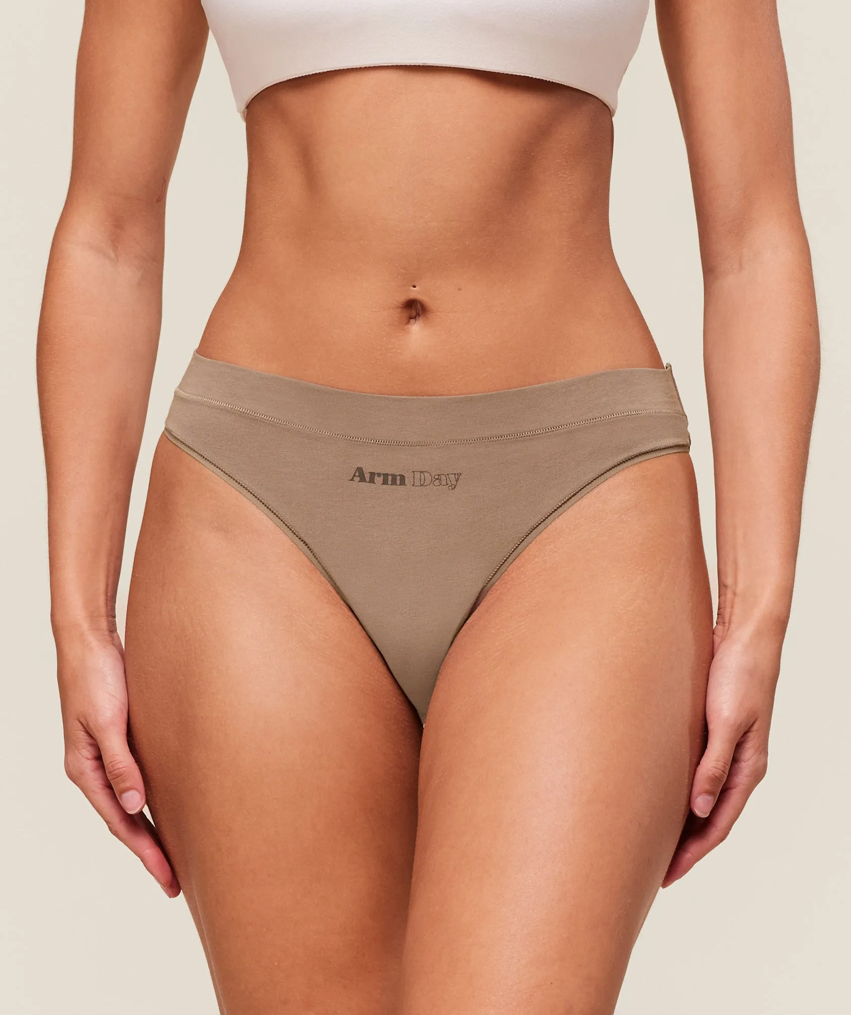 Gymshark Training Day Graphic 7PK Cotton Thong - White/Green/Pink/Mauve/Grey/Black sold by Gymshark