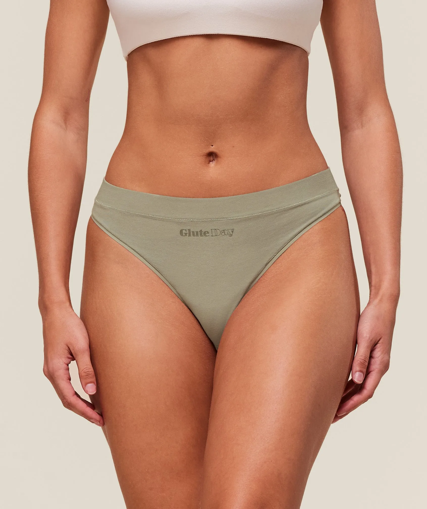 Gymshark Training Day Graphic 7PK Cotton Thong - White/Green/Pink/Mauve/Grey/Black sold by Gymshark product image thumbnail 5