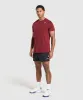 Gymshark Arrival Regular Fit T-Shirt - Sets Red sold by Gymshark