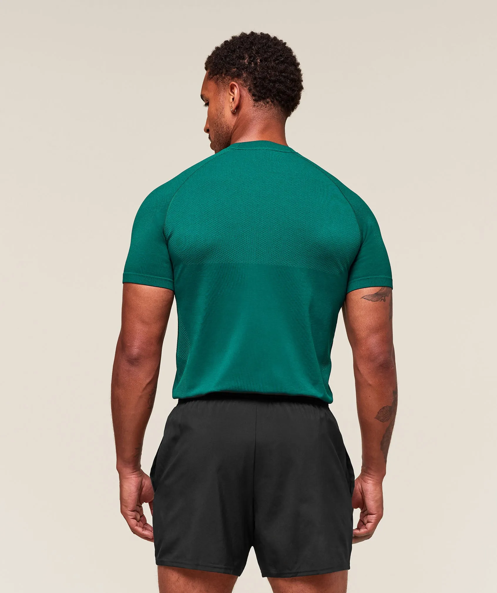 Gymshark Vital T-Shirt - Functional Teal/Jewel Teal sold by Gymshark product image thumbnail 2