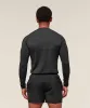 Gymshark Vital Long Sleeve T-Shirt - Black/Silhouette Grey sold by Gymshark