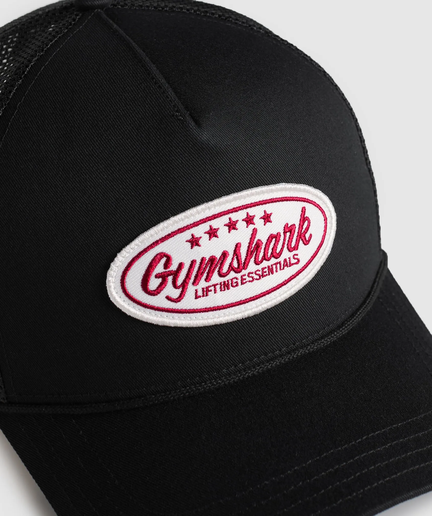 Gymshark Trucker Cap - Black sold by Gymshark product image thumbnail 2