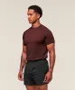 Gymshark Vital T-Shirt - Black/Sets Red sold by Gymshark