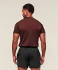 Gymshark Vital T-Shirt - Black/Sets Red sold by Gymshark