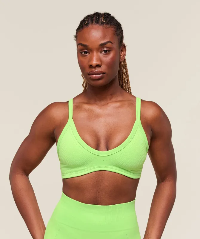 Gymshark Energised Seamless Sports Bra - Energy Gelato Green made by Gymshark