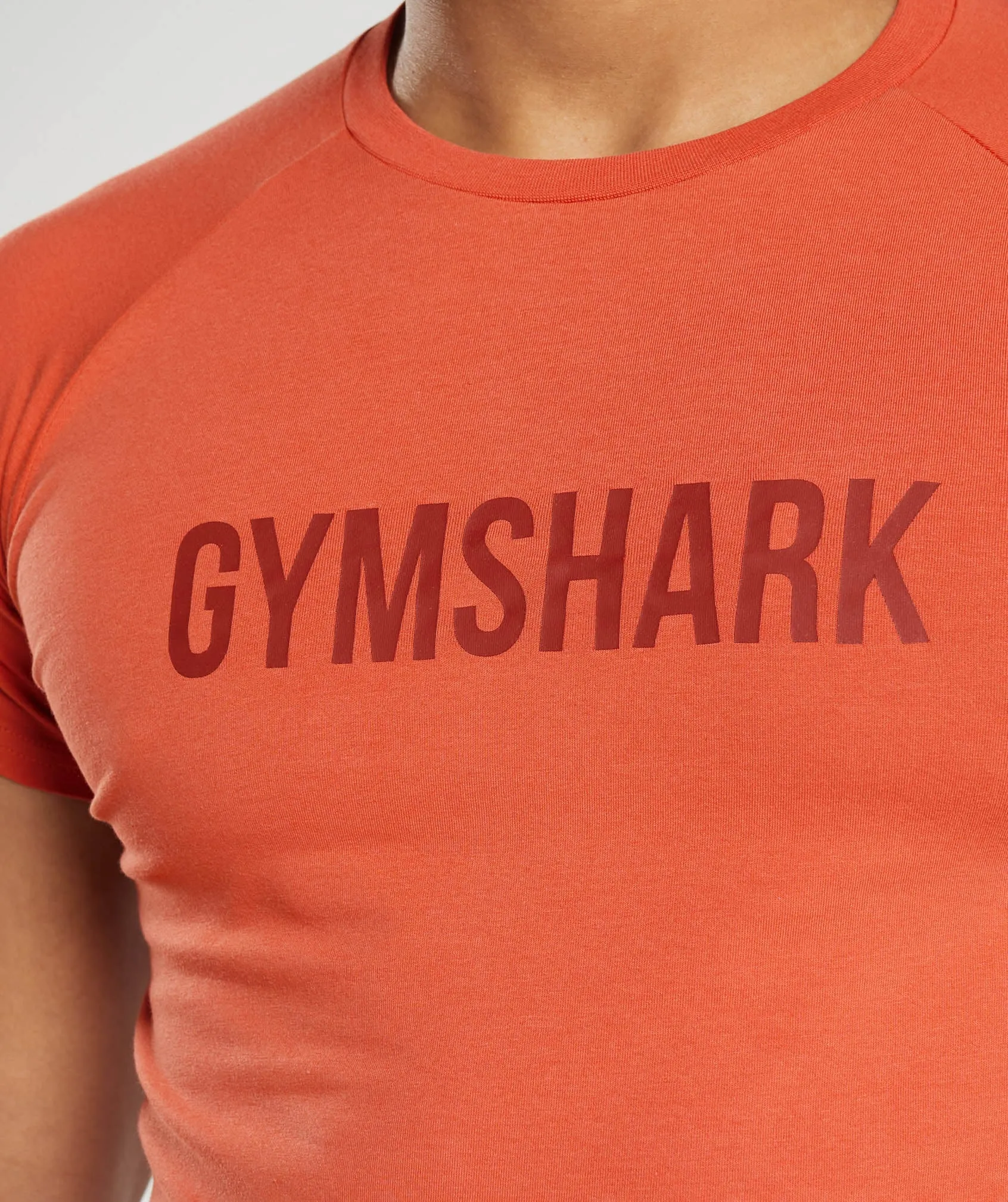Gymshark Apollo T-Shirt - Storm Red sold by Gymshark product image thumbnail 3
