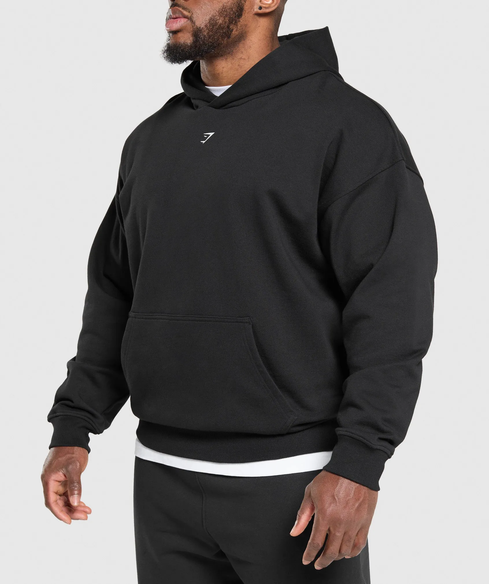 Gymshark Break Your Barriers Hoodie - Black sold by Gymshark product image thumbnail 3