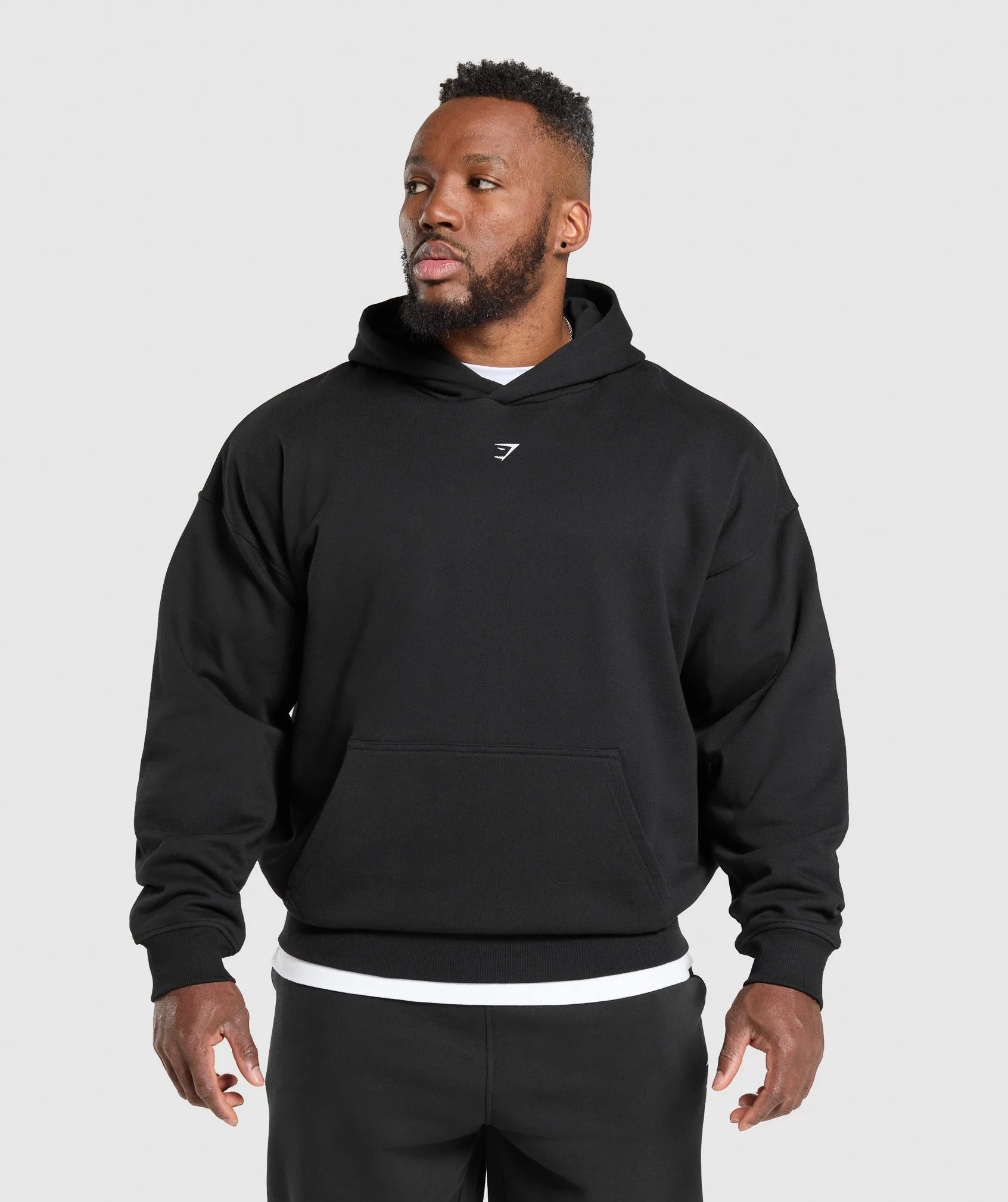Gymshark Break Your Barriers Hoodie - Black sold by Gymshark product image thumbnail 2