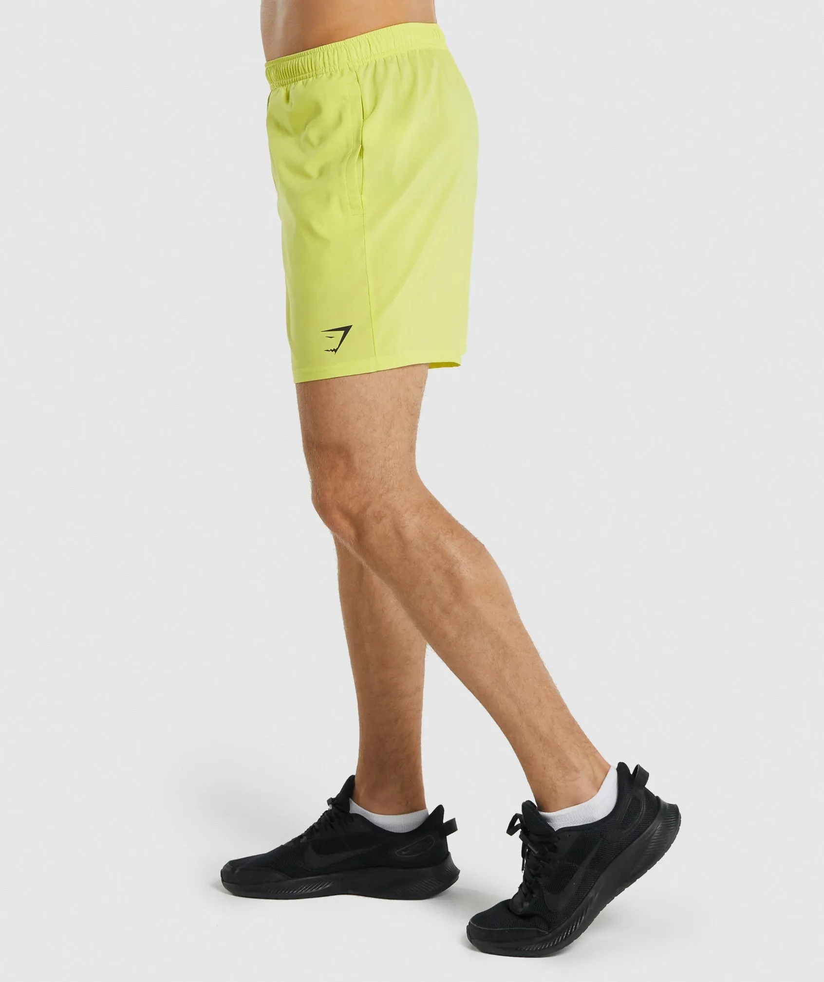 Gymshark Arrival 7" Shorts - Yellow sold by Gymshark product image thumbnail 3