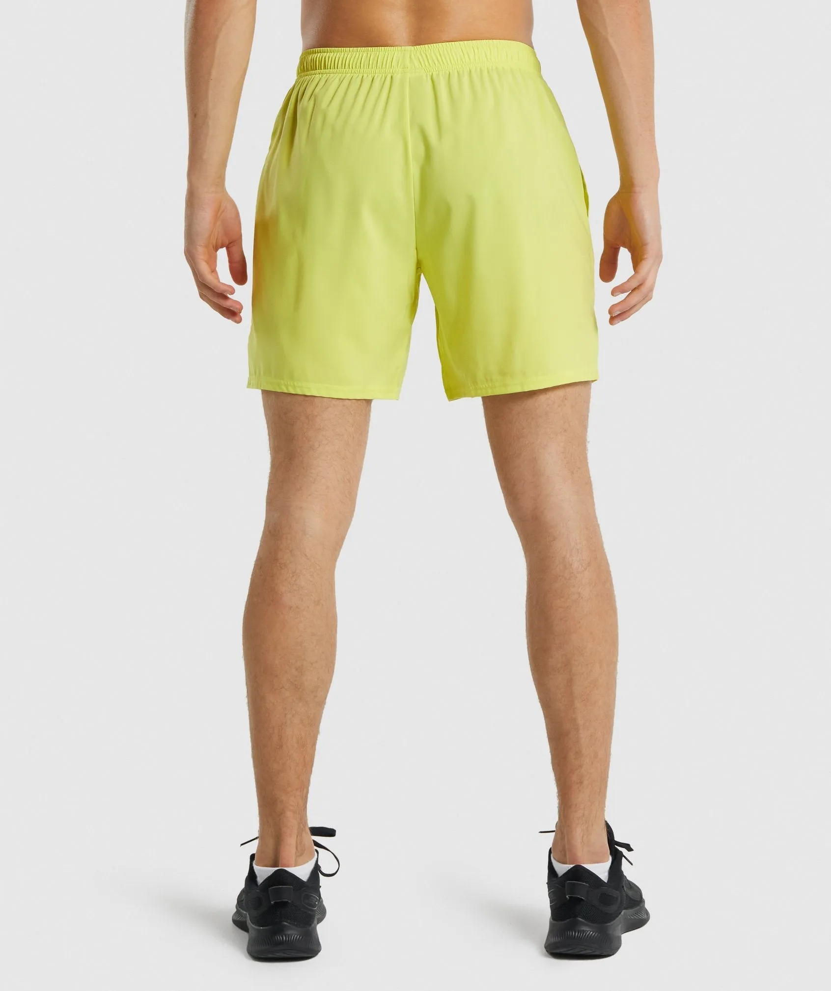 Gymshark Arrival 7" Shorts - Yellow sold by Gymshark product image thumbnail 2
