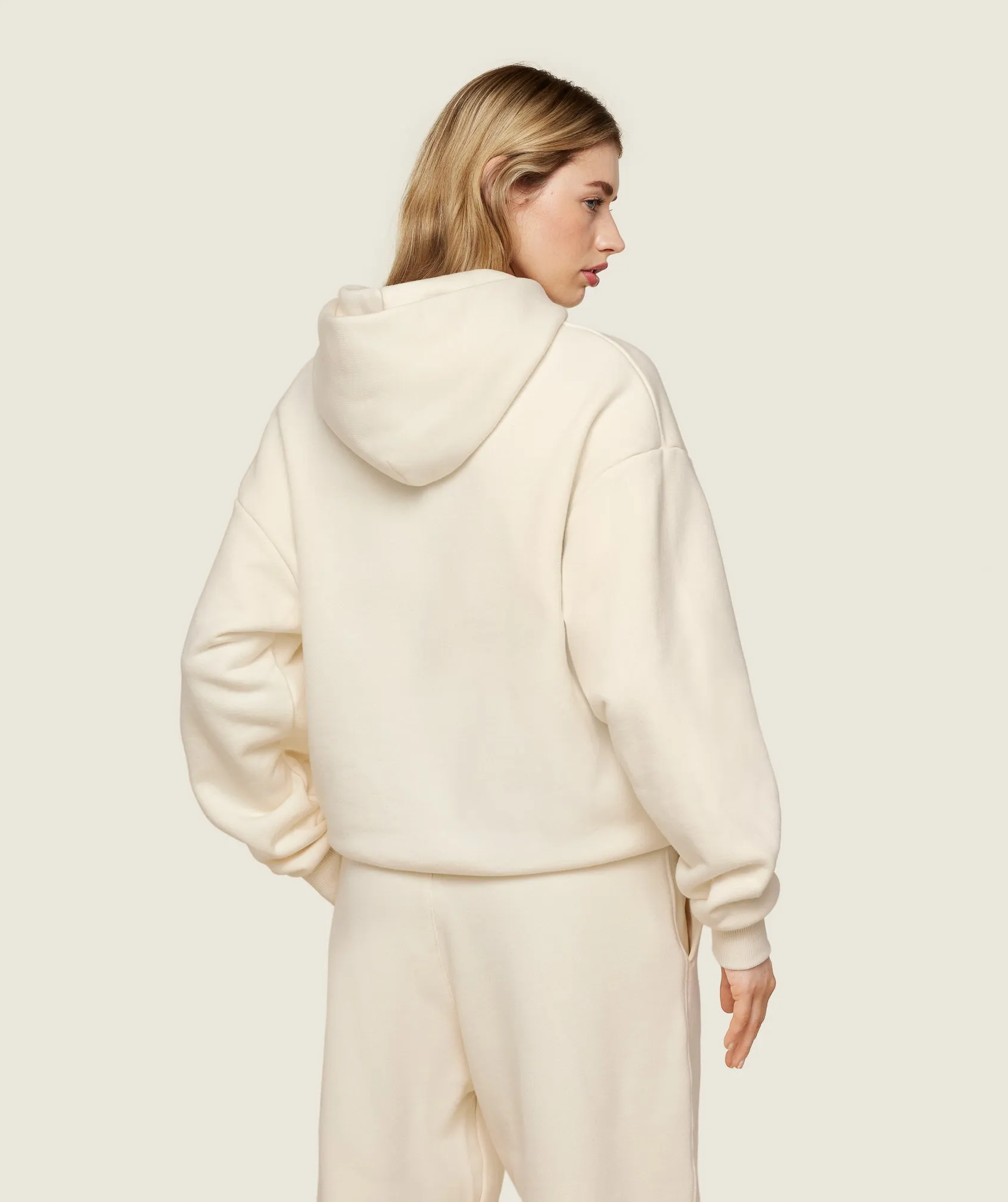 Gymshark Phys Ed Graphic Hoodie - Ecru White/Archive Brown sold by Gymshark product image thumbnail 2