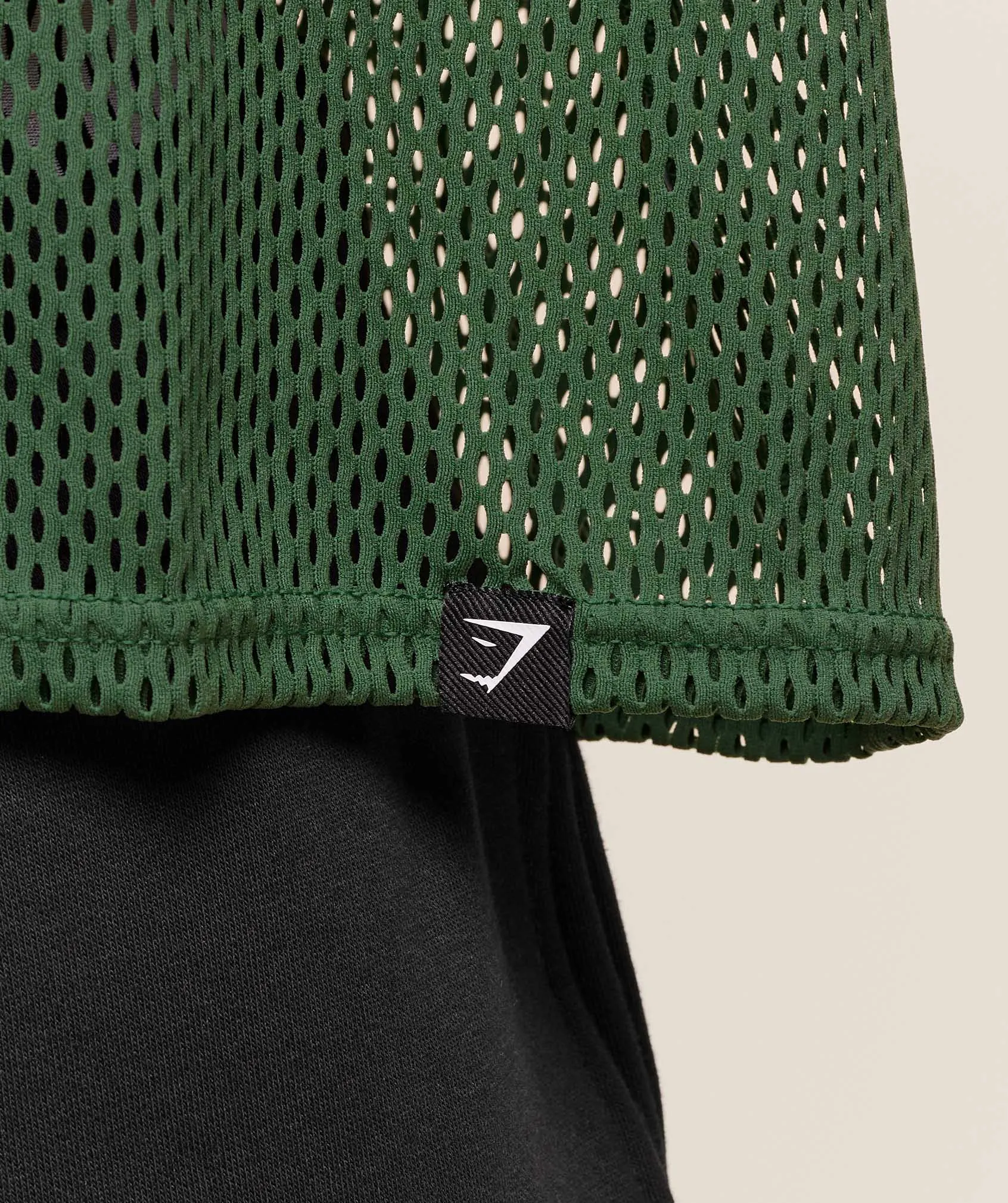 Gymshark Mesh Oversized Tank - Classic Green sold by Gymshark product image thumbnail 5