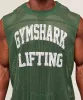 Gymshark Mesh Oversized Tank - Classic Green sold by Gymshark