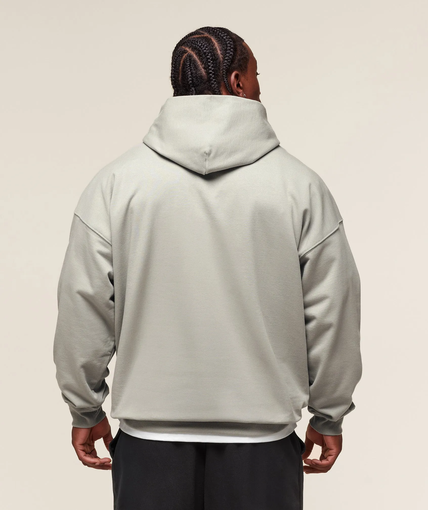 Gymshark Prayer Hands Hoodie - Stone Grey sold by Gymshark product image thumbnail 2