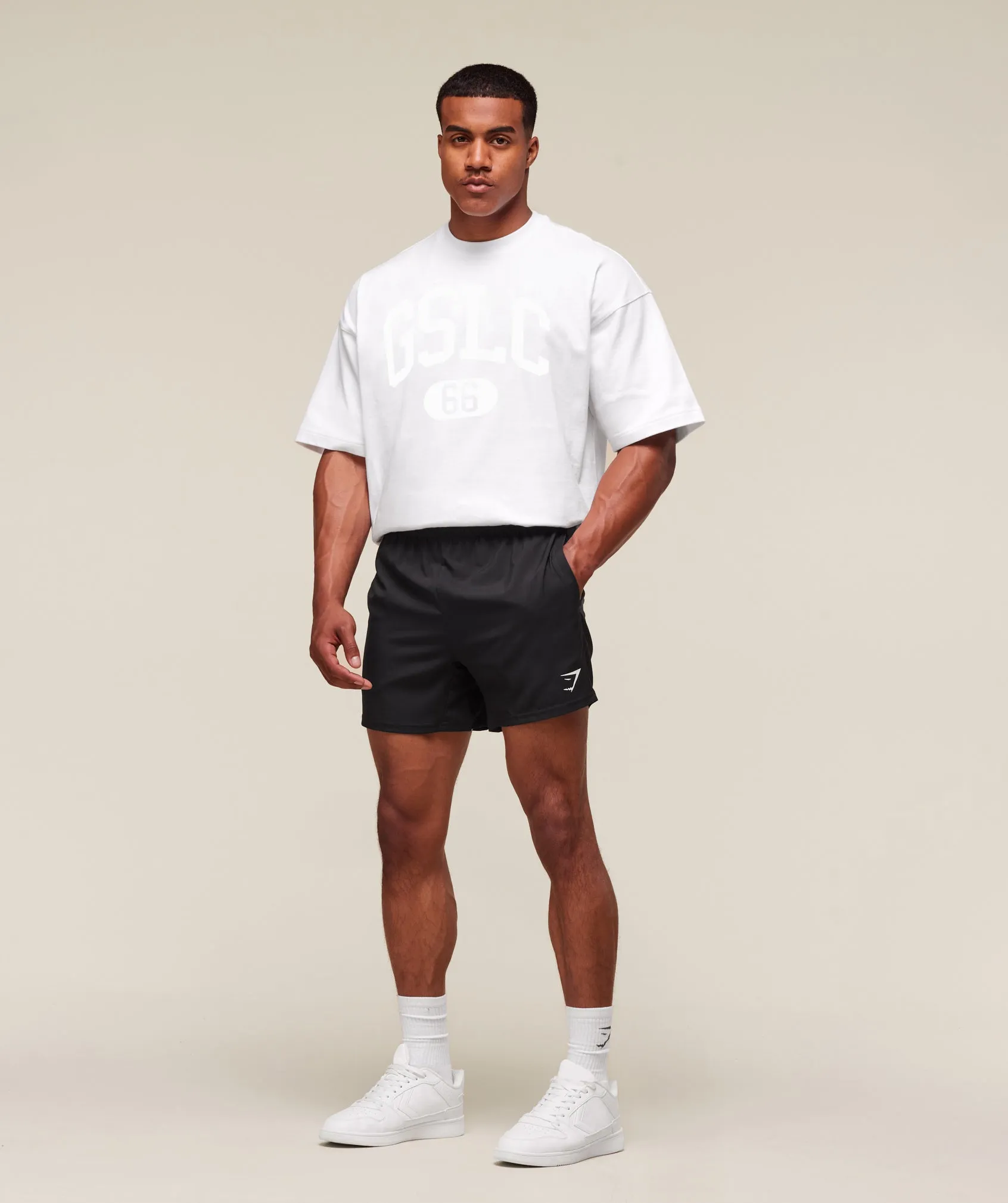 Gymshark GSLC T-Shirt - White sold by Gymshark product image thumbnail 5