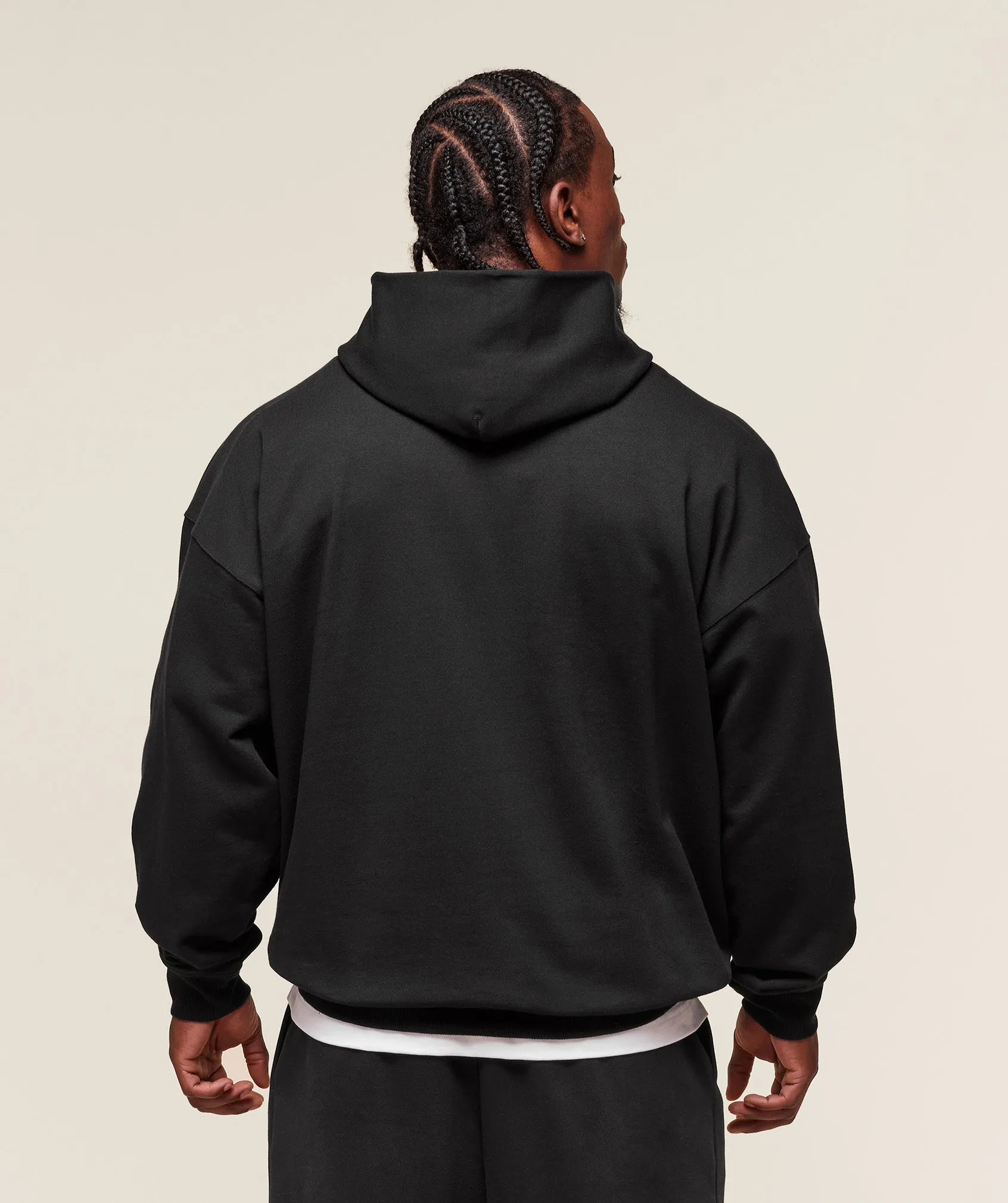 Gymshark Prayer Hands Hoodie - Black sold by Gymshark product image thumbnail 2