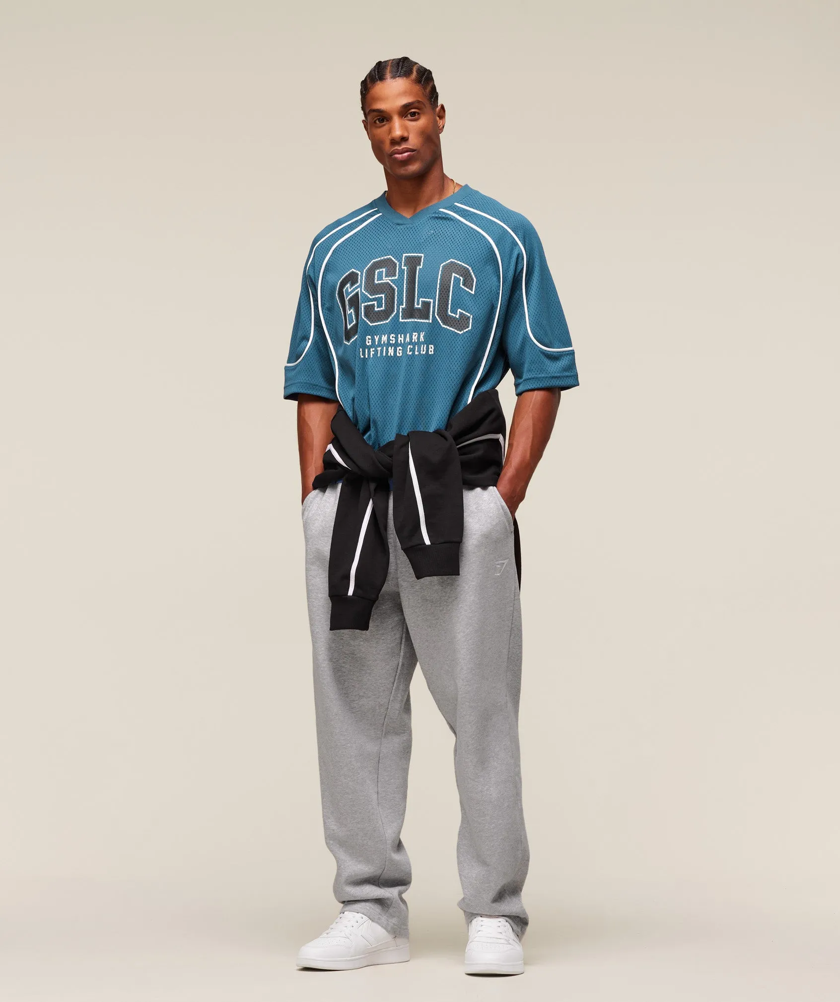 Gymshark GSLC Sports Jersey - Success Blue sold by Gymshark product image thumbnail 5