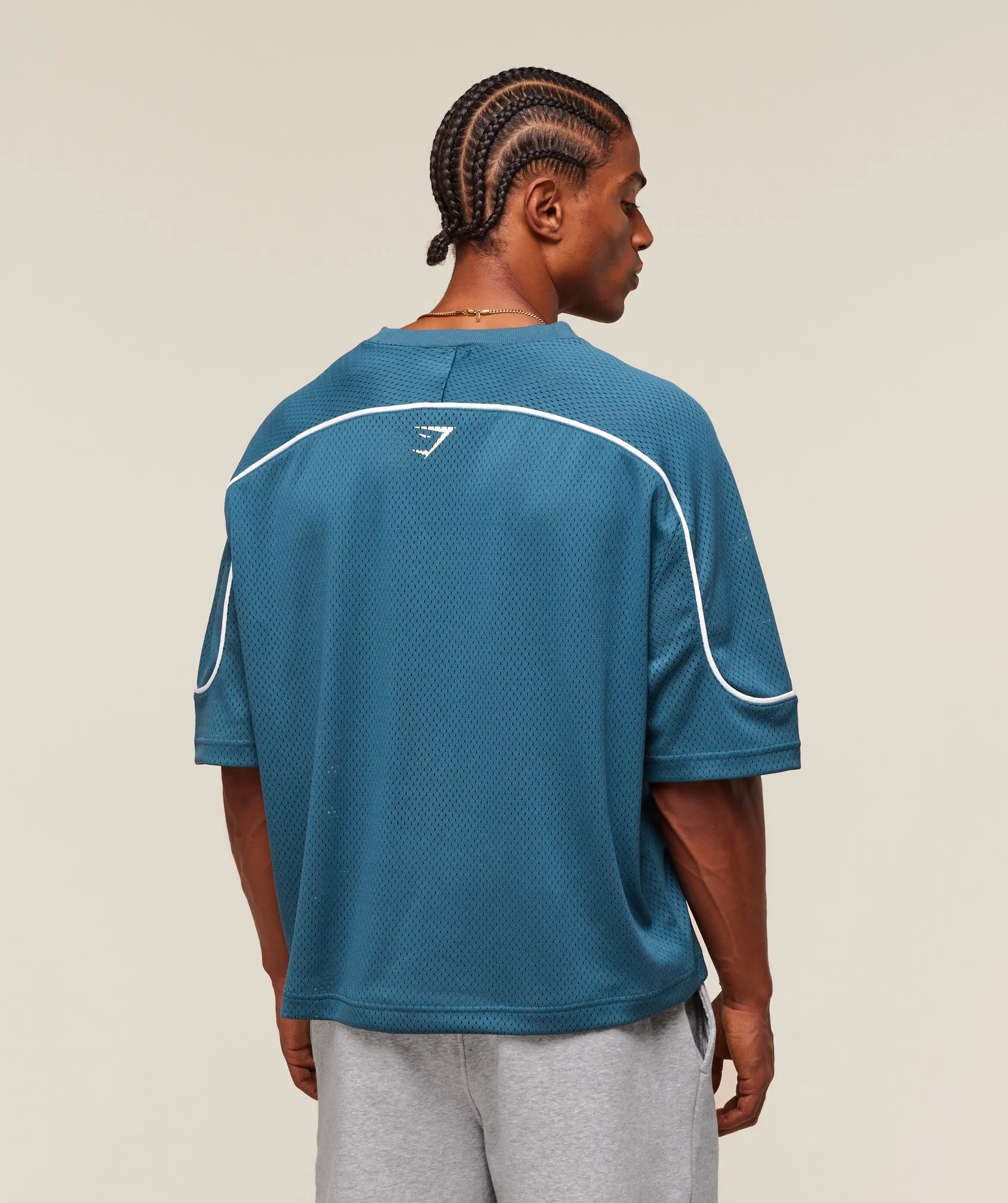 Gymshark GSLC Sports Jersey - Success Blue sold by Gymshark product image thumbnail 2