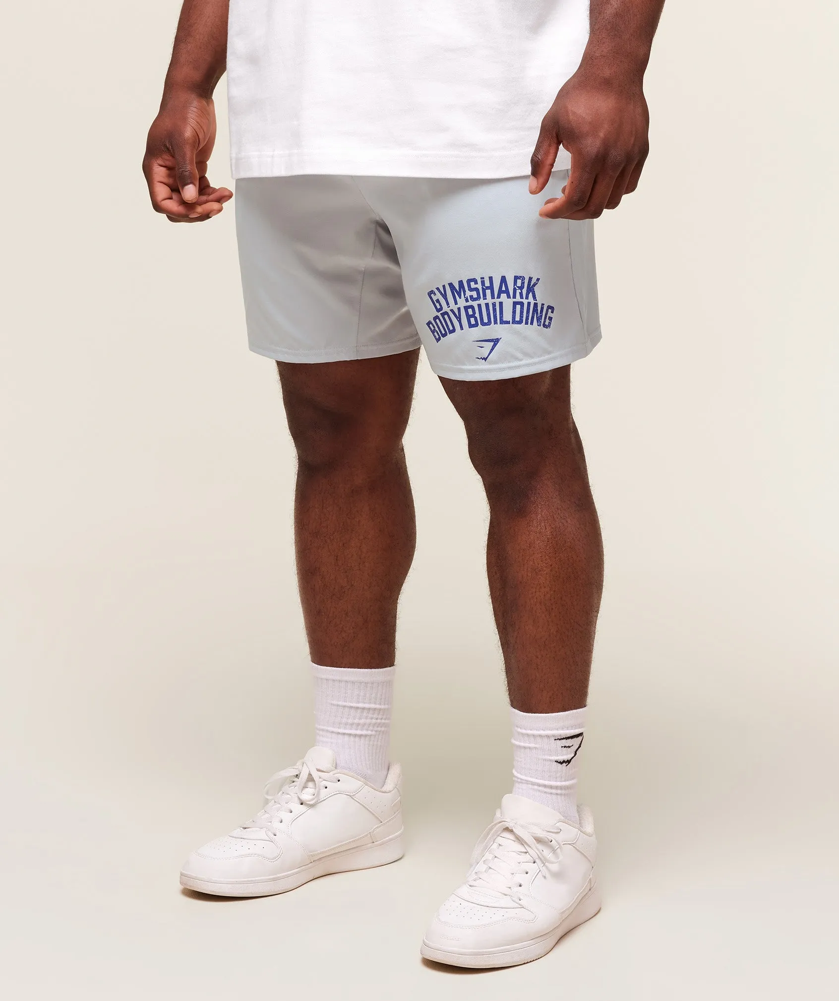 Gymshark Olympic Bar 7" Short - Metal Grey sold by Gymshark product image thumbnail 3