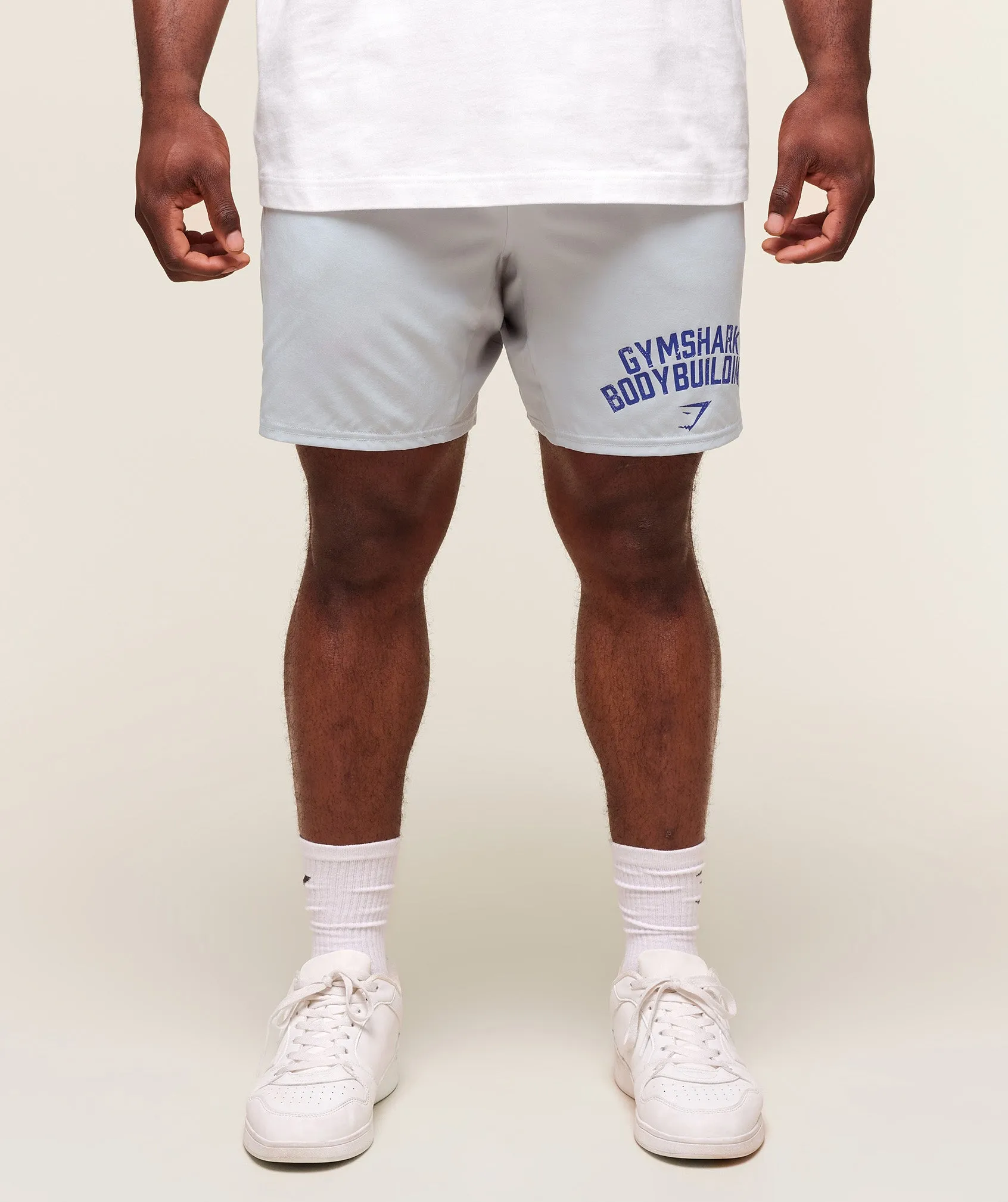 Gymshark Olympic Bar 7" Short - Metal Grey sold by Gymshark