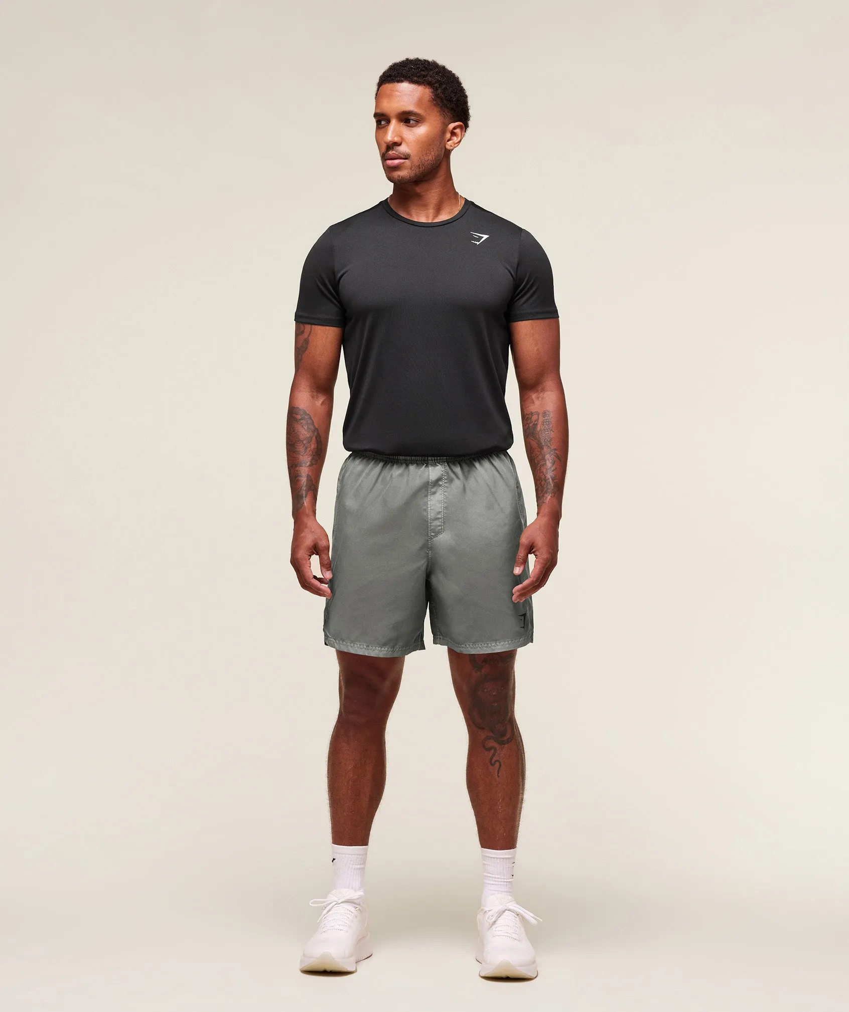 Gymshark Fit Light 7" Shorts - Black sold by Gymshark product image thumbnail 4