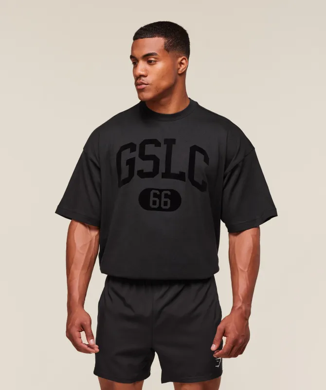 Gymshark GSLC T-Shirt - Black sold by Gymshark