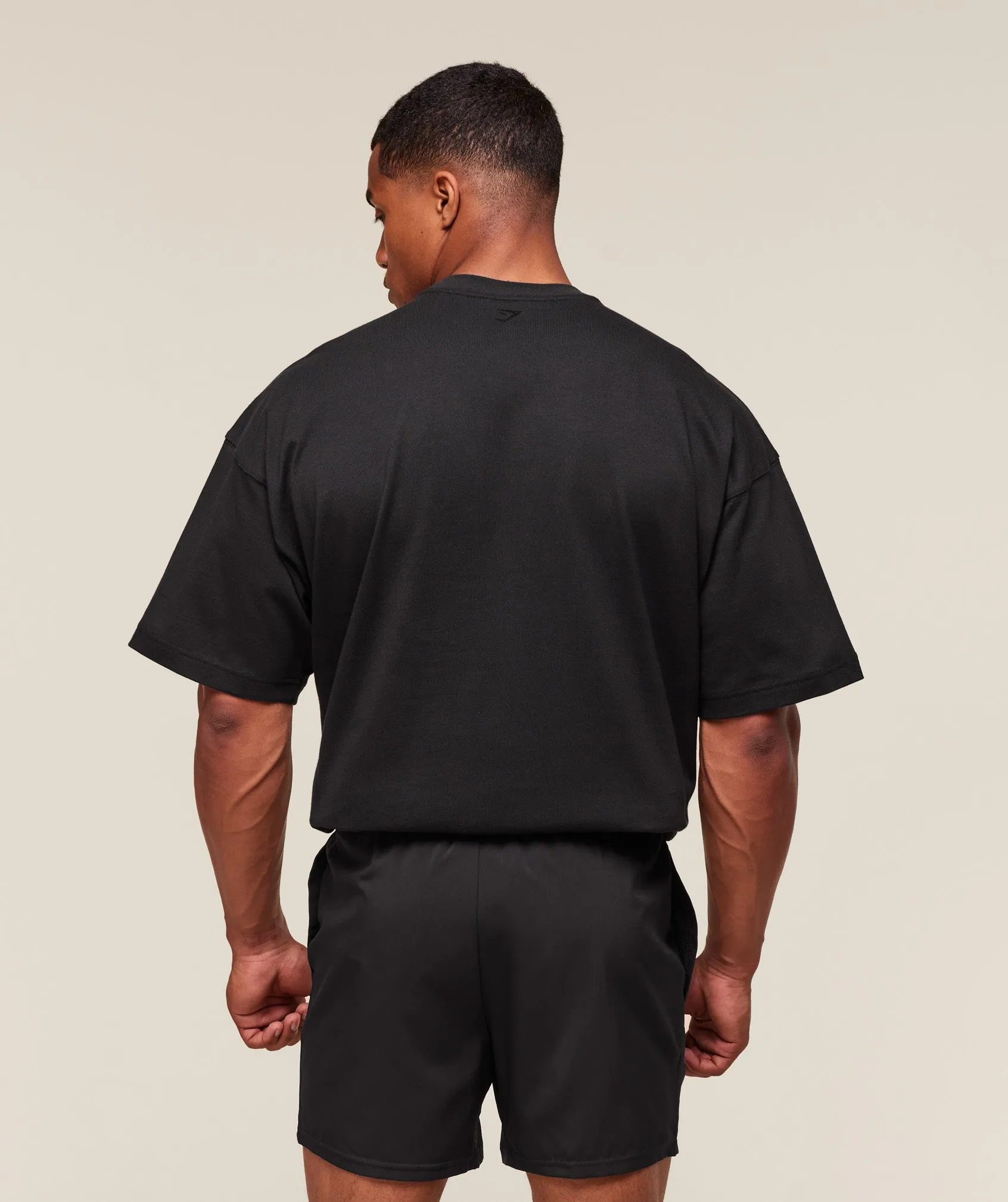 Gymshark GSLC T-Shirt - Black sold by Gymshark product image thumbnail 2