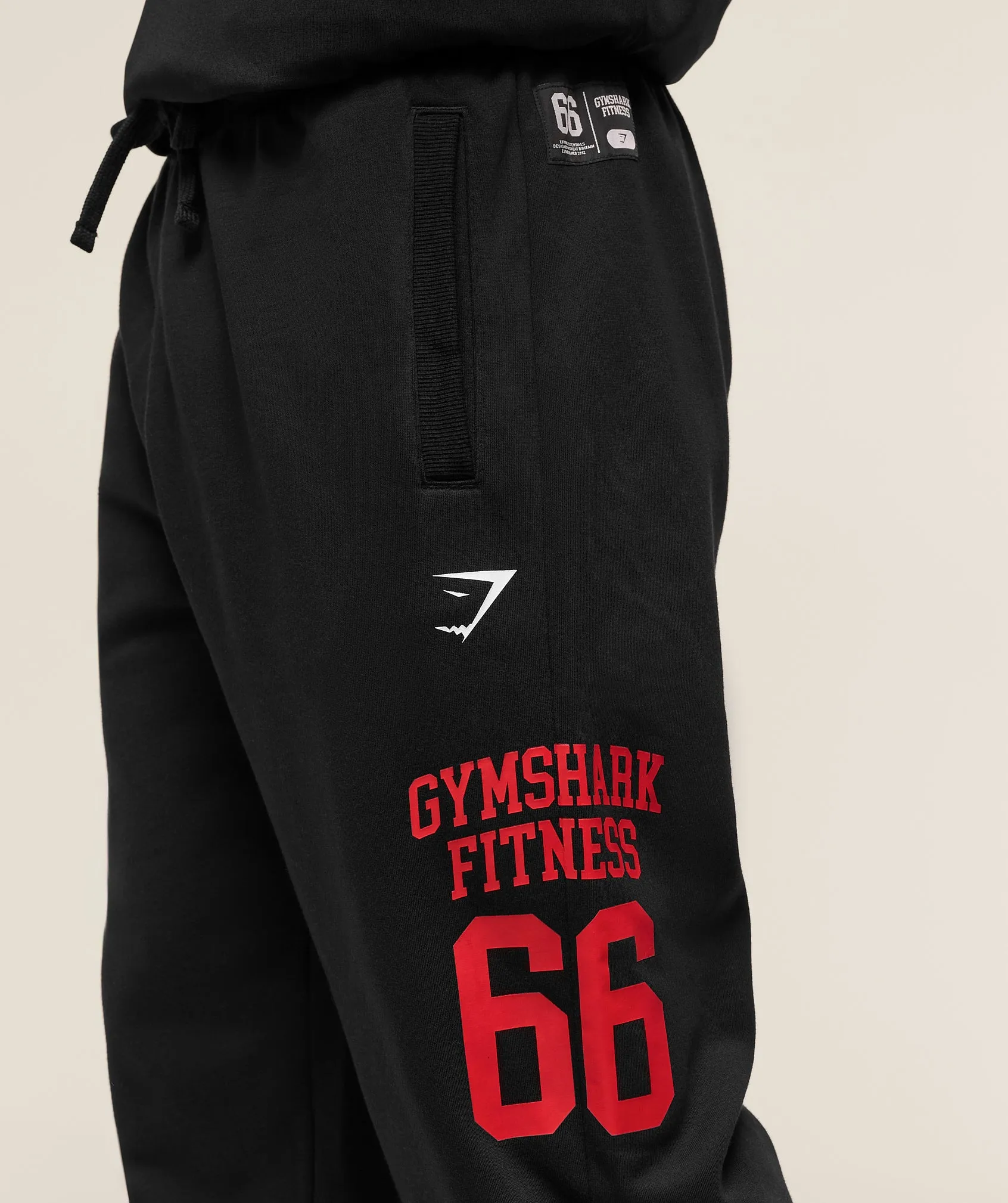 Gymshark Campus Oversized Jogger - Black sold by Gymshark product image thumbnail 4