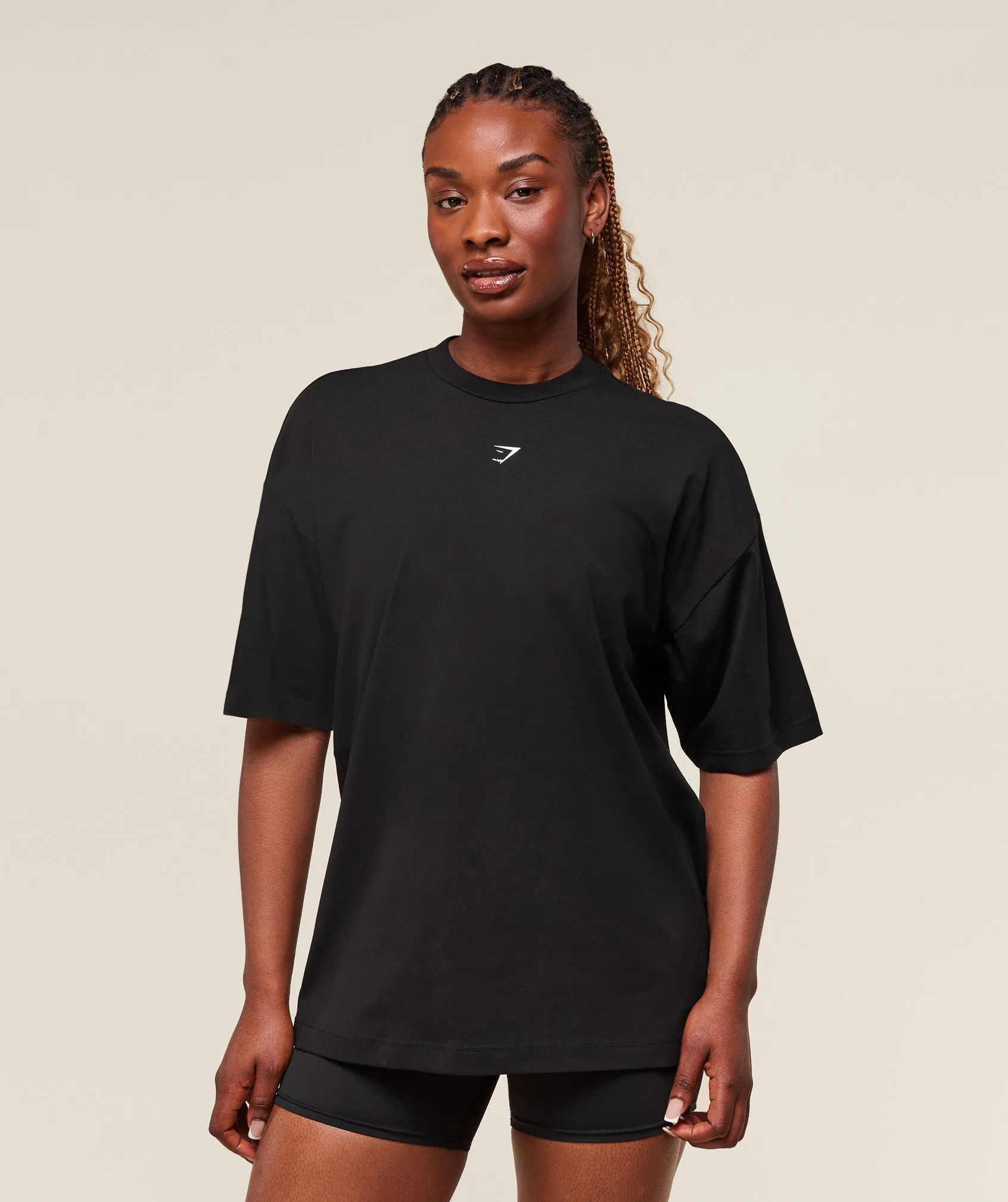 Gymshark Dump Truck Graphic Oversized T-Shirt - Black sold by Gymshark product image thumbnail 2