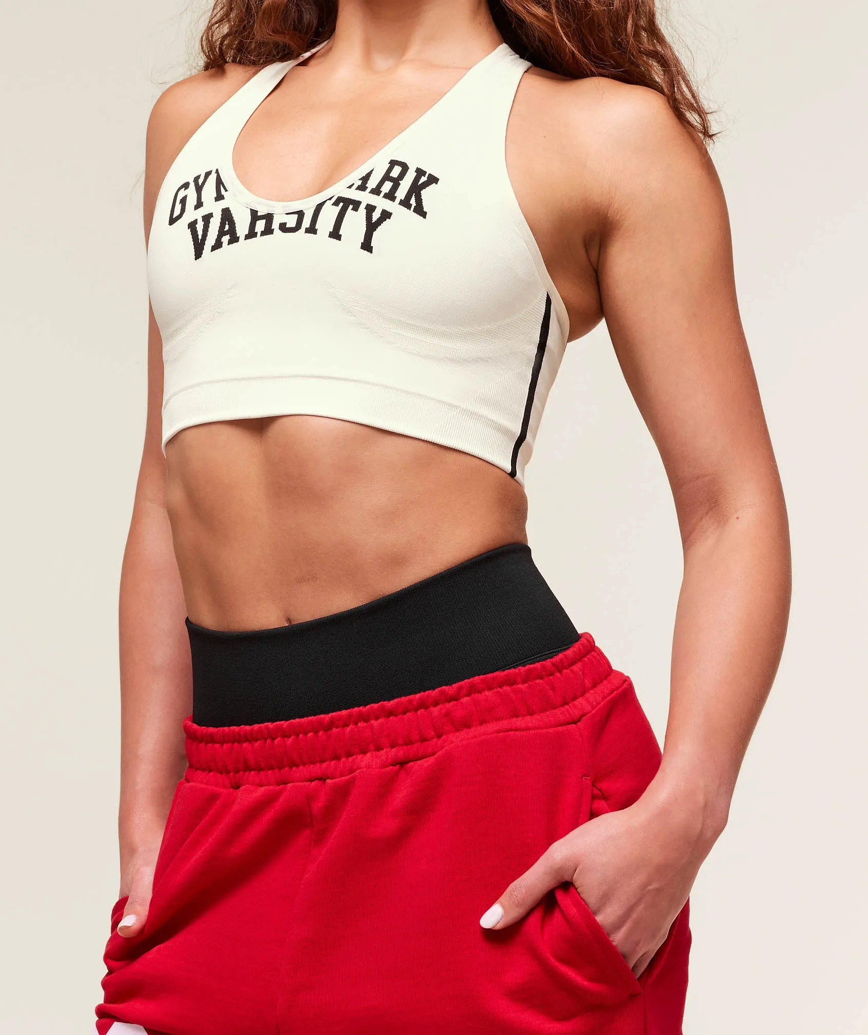 Gymshark Lift Campus Seamless Tank - Soft White sold by Gymshark product image thumbnail 4