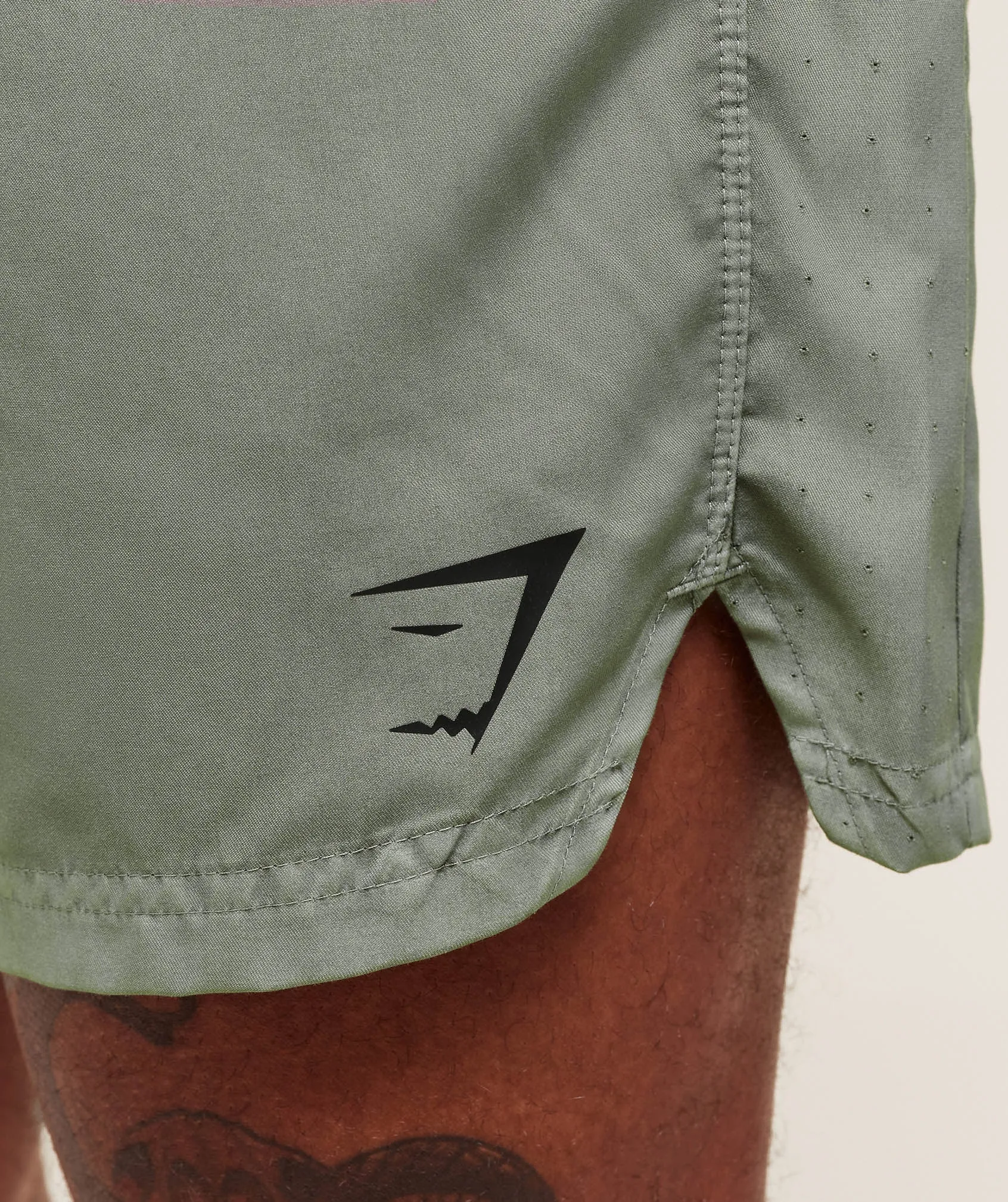 Gymshark Fit Zero 7" Short - Strength Green sold by Gymshark product image thumbnail 5