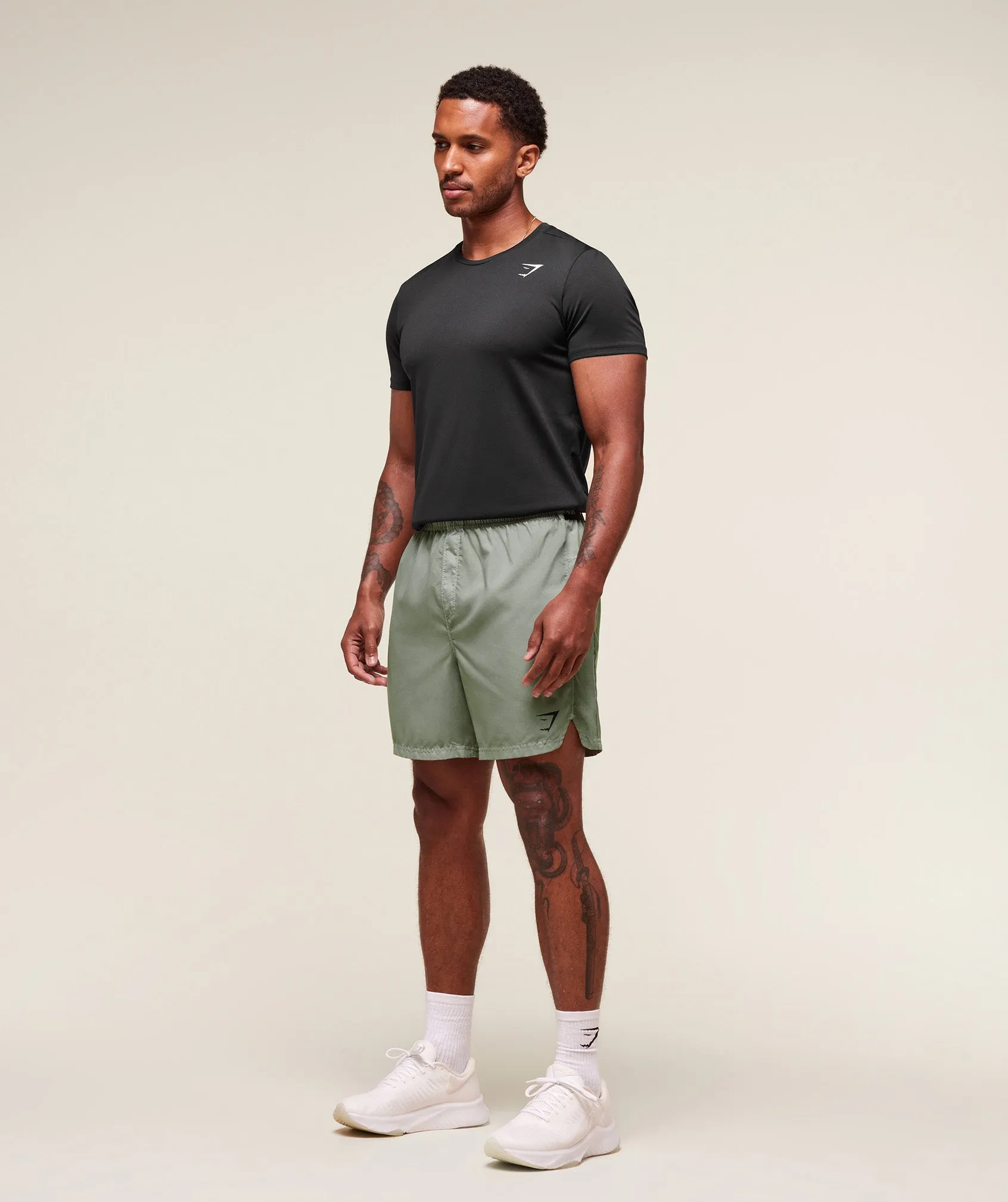 Gymshark Fit Zero 7" Short - Strength Green sold by Gymshark product image thumbnail 4