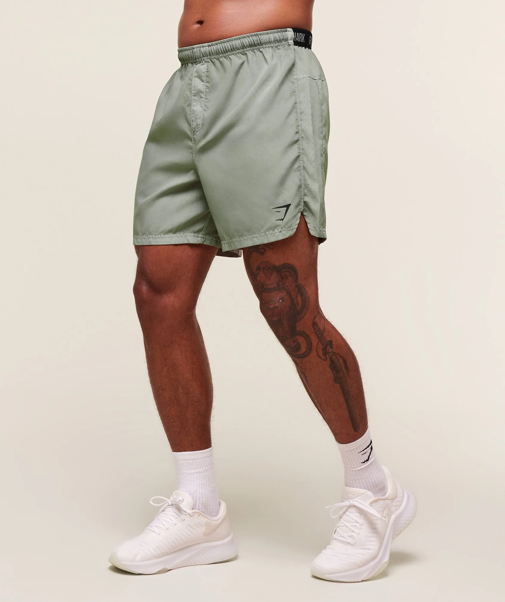 Gymshark Fit Zero 7" Short - Strength Green sold by Gymshark product image thumbnail 3