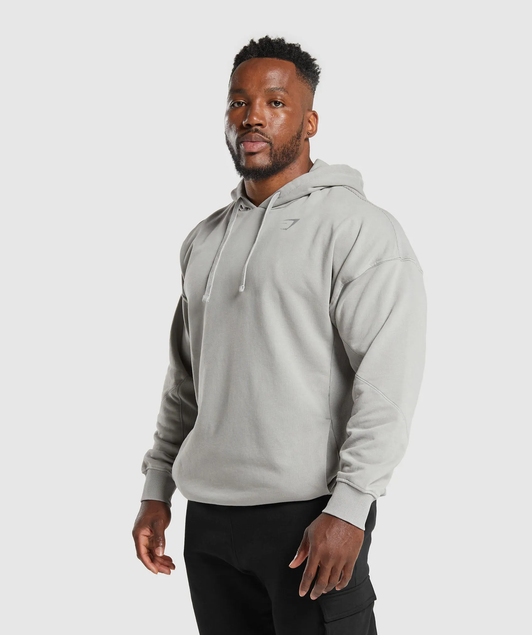 Gymshark Power Washed Hoodie - Smokey Grey sold by Gymshark product image thumbnail 3