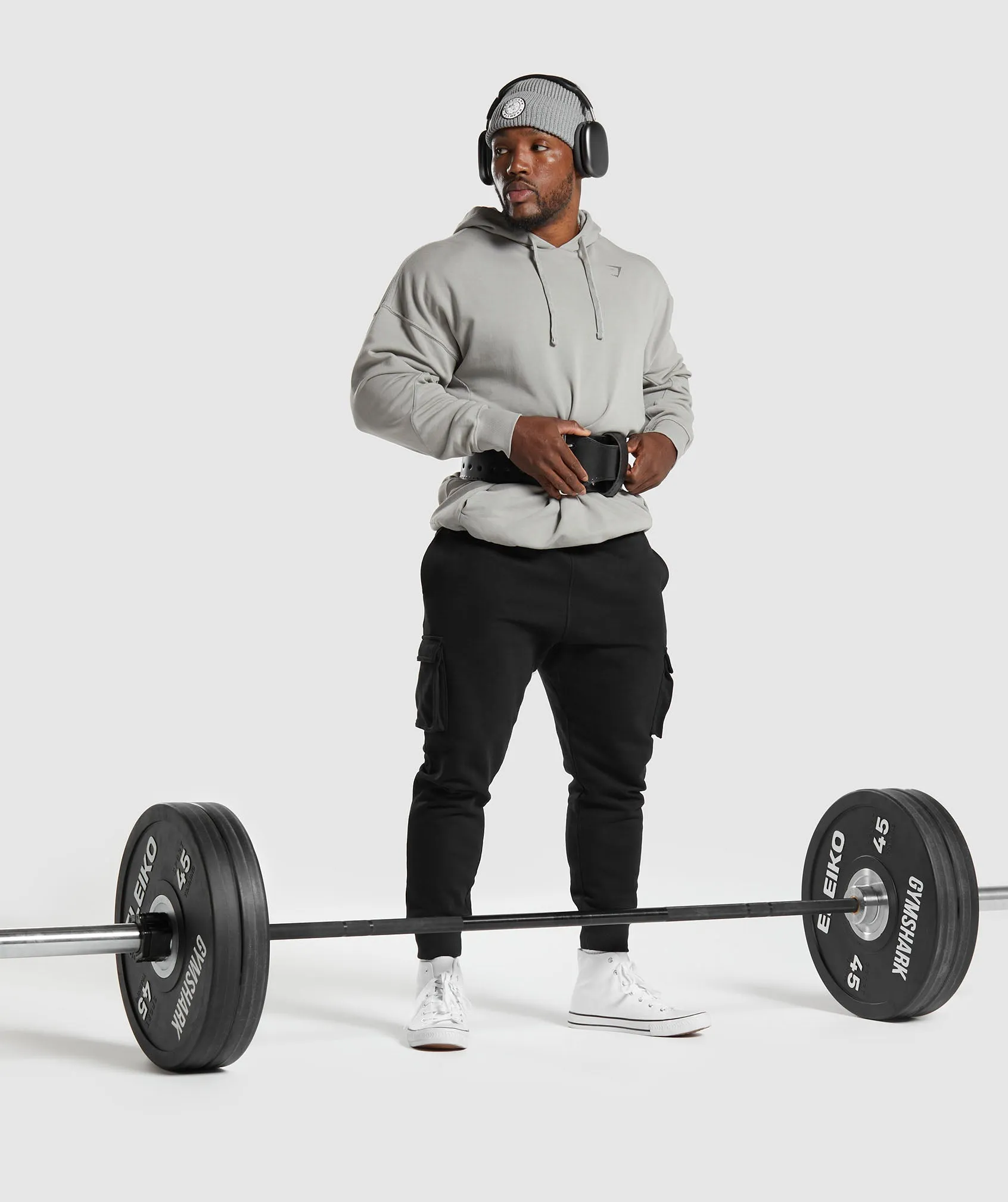 Gymshark Power Washed Hoodie - Smokey Grey sold by Gymshark product image thumbnail 4