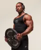 Gymshark Lifting Club Ribbed Tank - Black sold by Gymshark