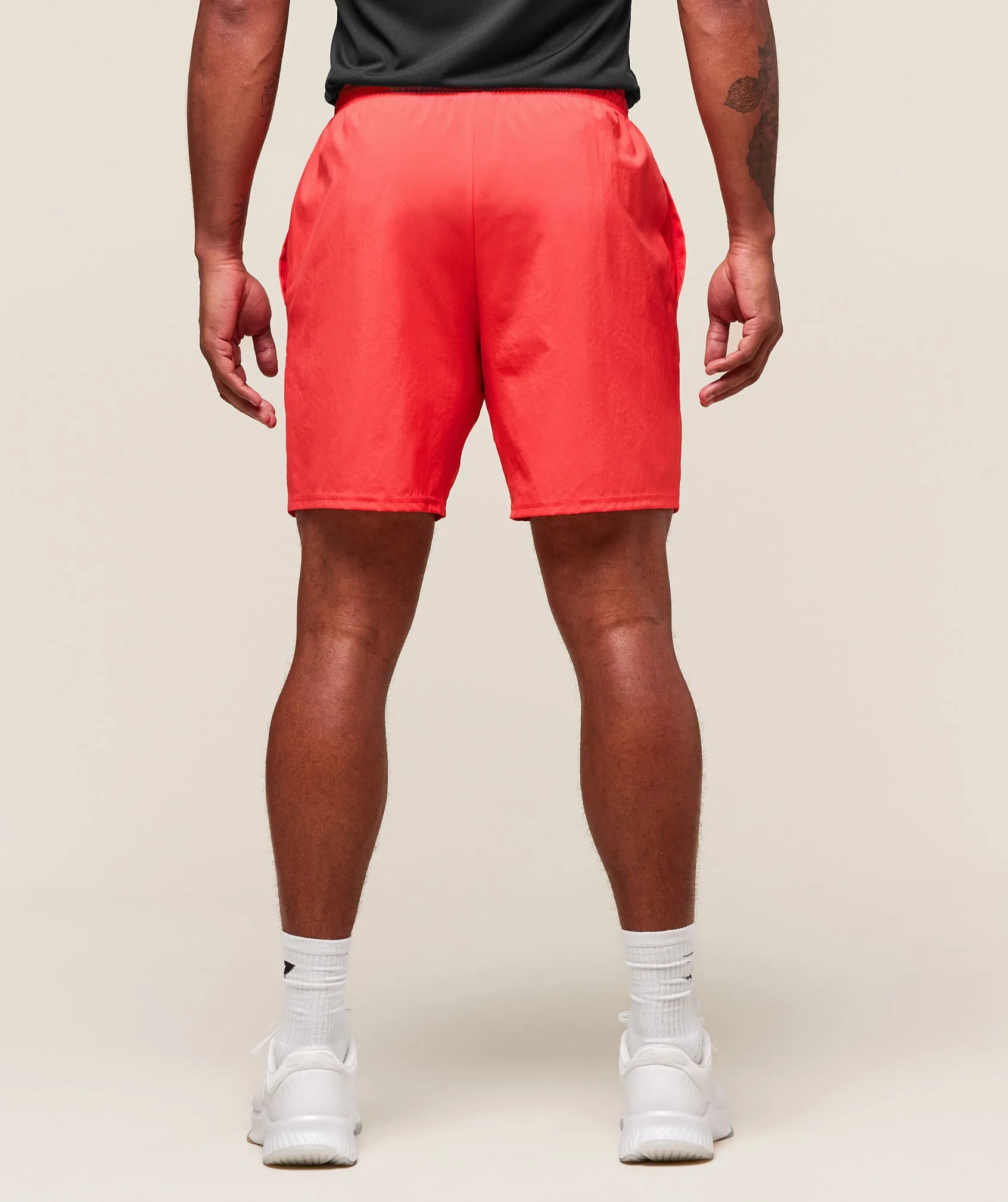Gymshark Hybrid Athlete 7" Shorts - Coral Red sold by Gymshark product image thumbnail 2