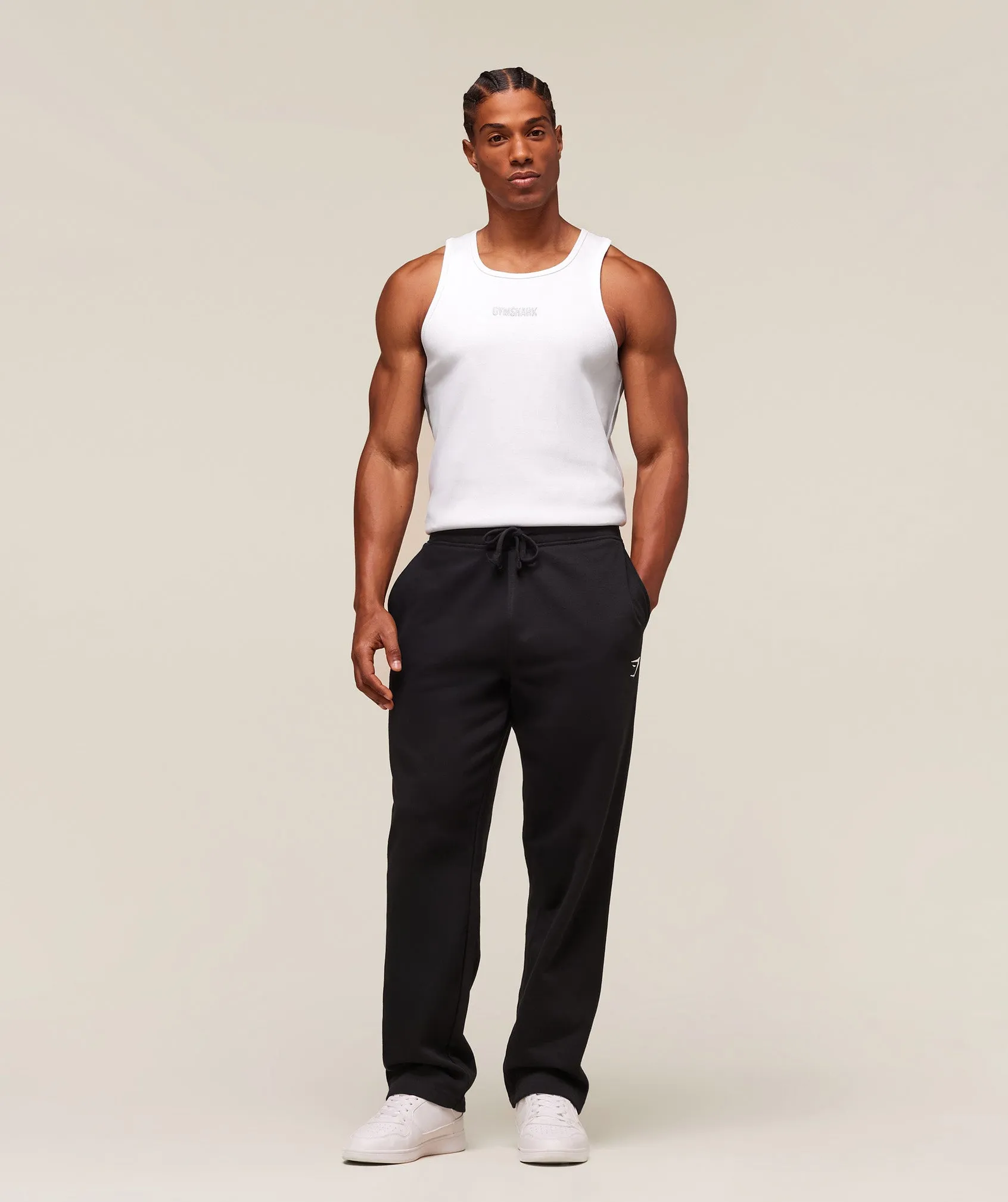 Gymshark Premium Ribbed Tank - White sold by Gymshark product image thumbnail 4