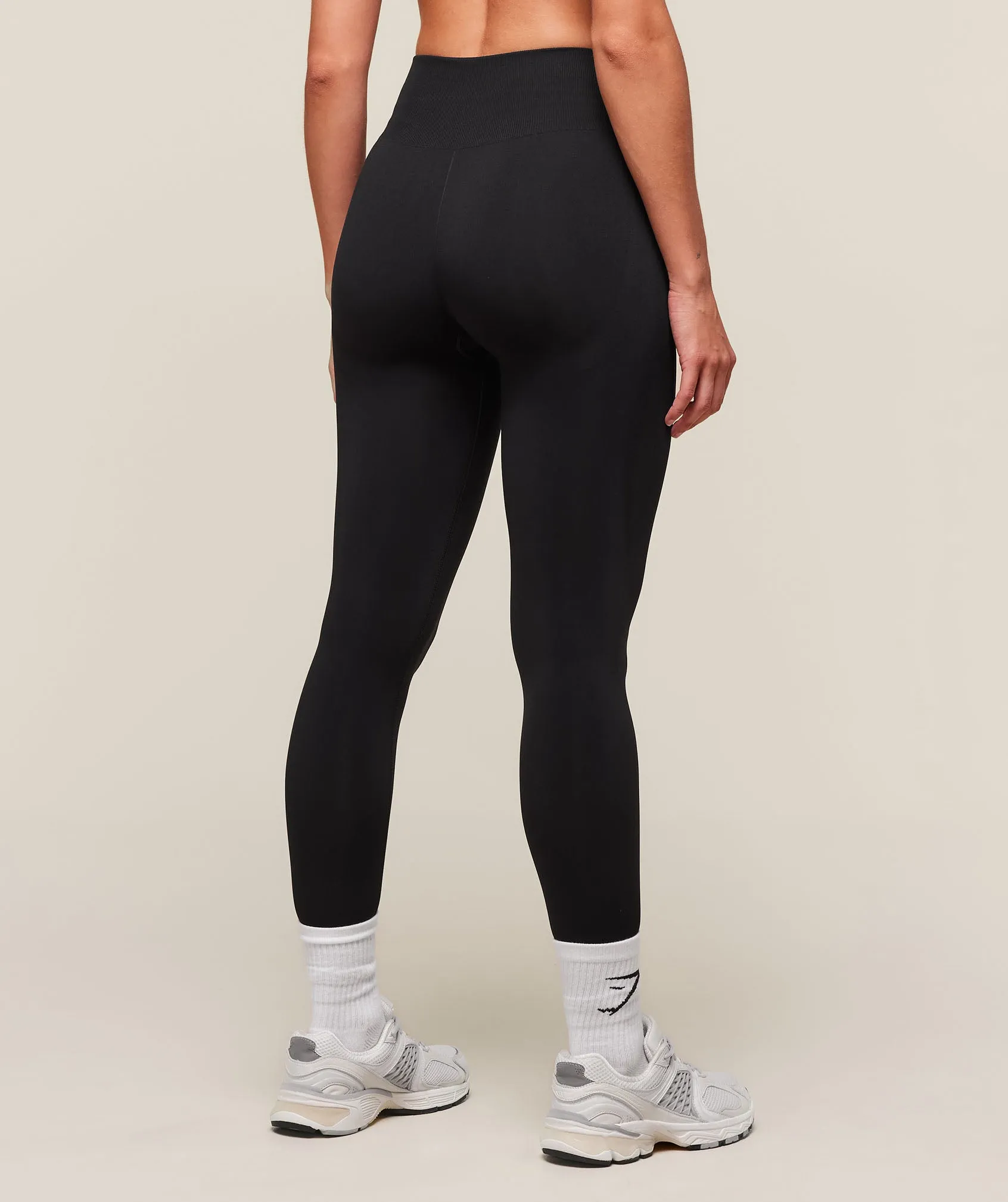 Gymshark Everyday Seamless Graphic Leggings - Black sold by Gymshark product image thumbnail 2