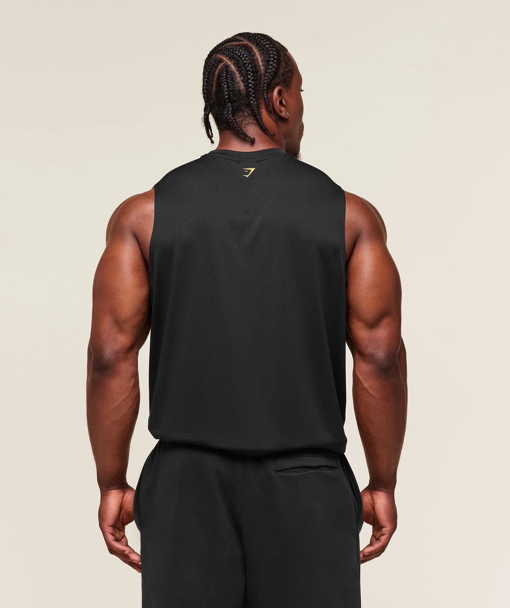 Gymshark Olympic Bar Tank - Black sold by Gymshark product image thumbnail 2